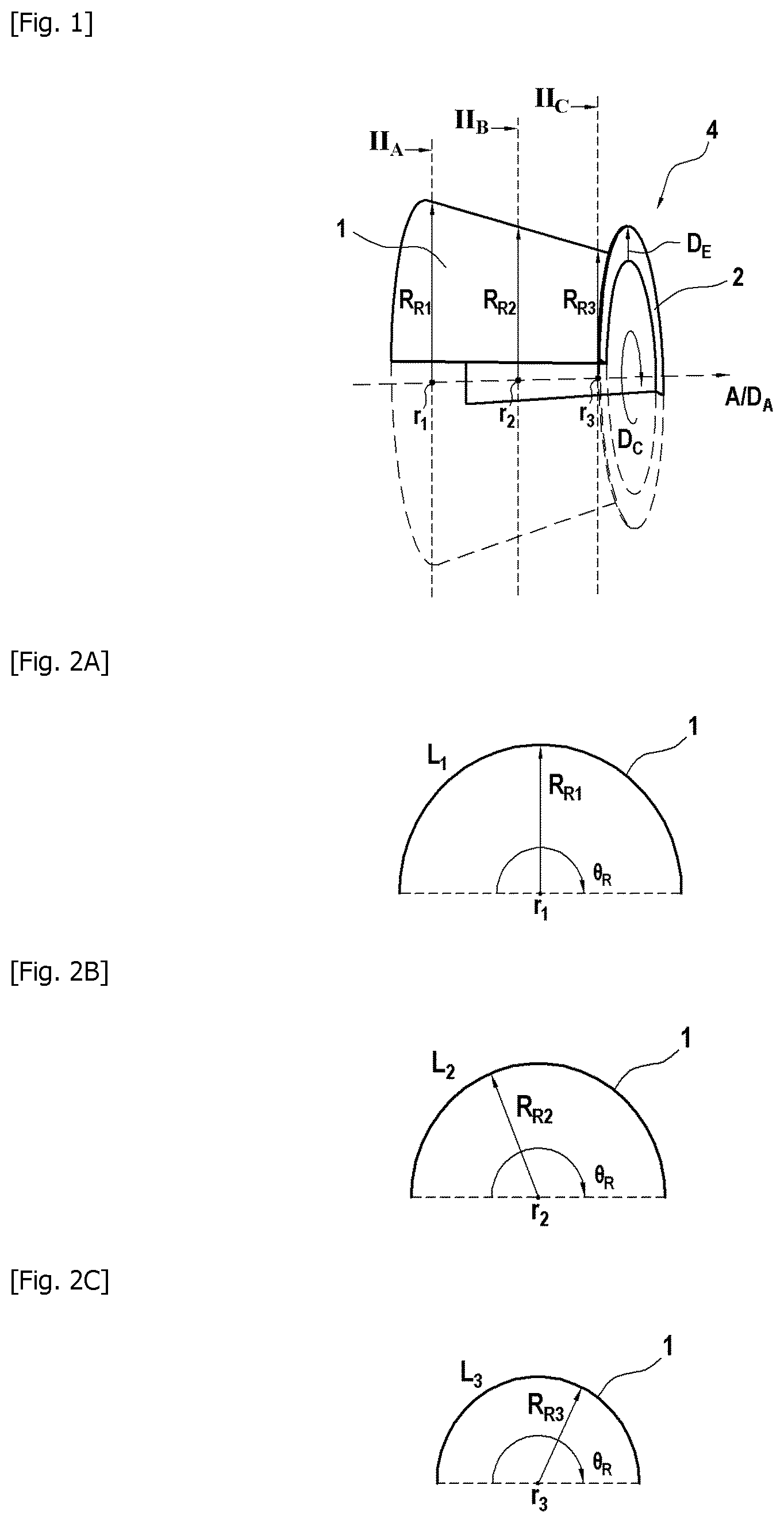 Patent US12496748 Figure 1 – Geometry of a lay-up surface