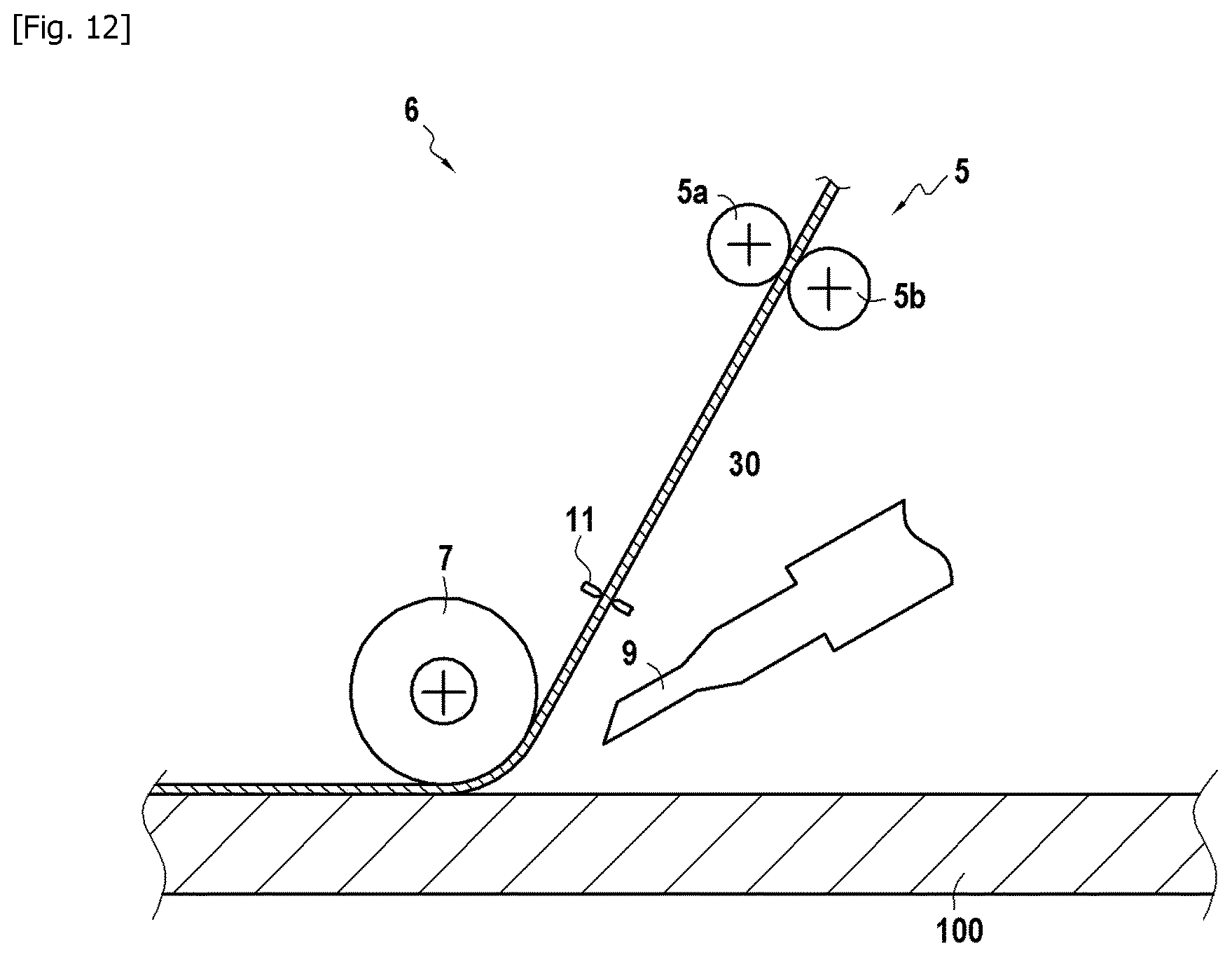 Patent US12496748 Figure 8 – Geometry of a lay-up surface