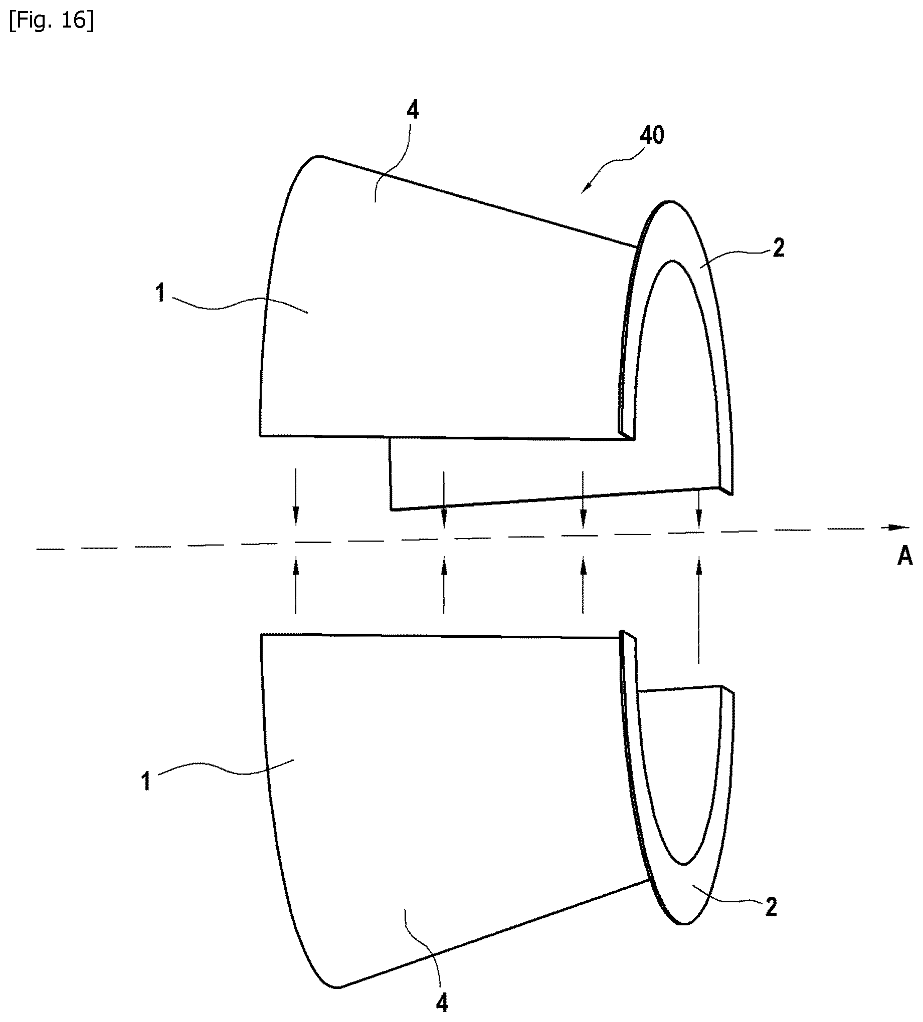 Patent US12496748 Figure 11 – Geometry of a lay-up surface