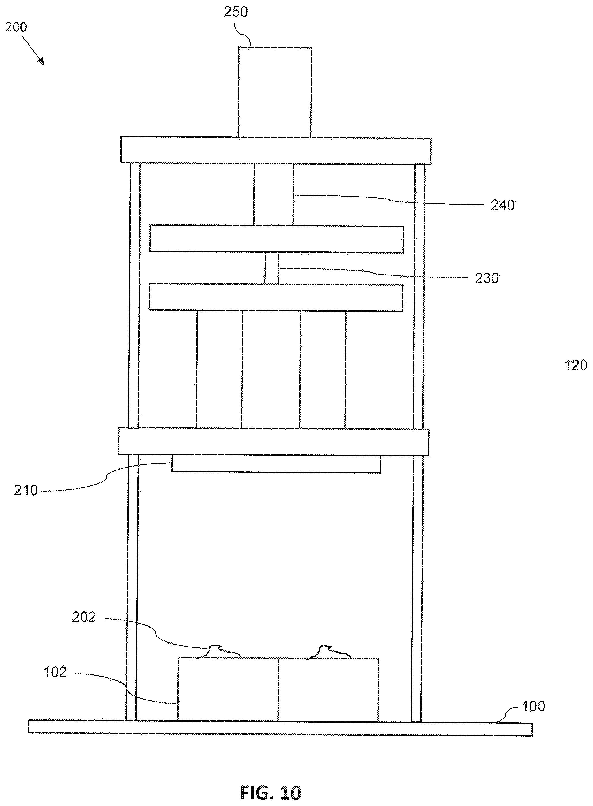 Patent US12496750 Figure 7 – Compression molded double wall blocks for a pallet and associated methods