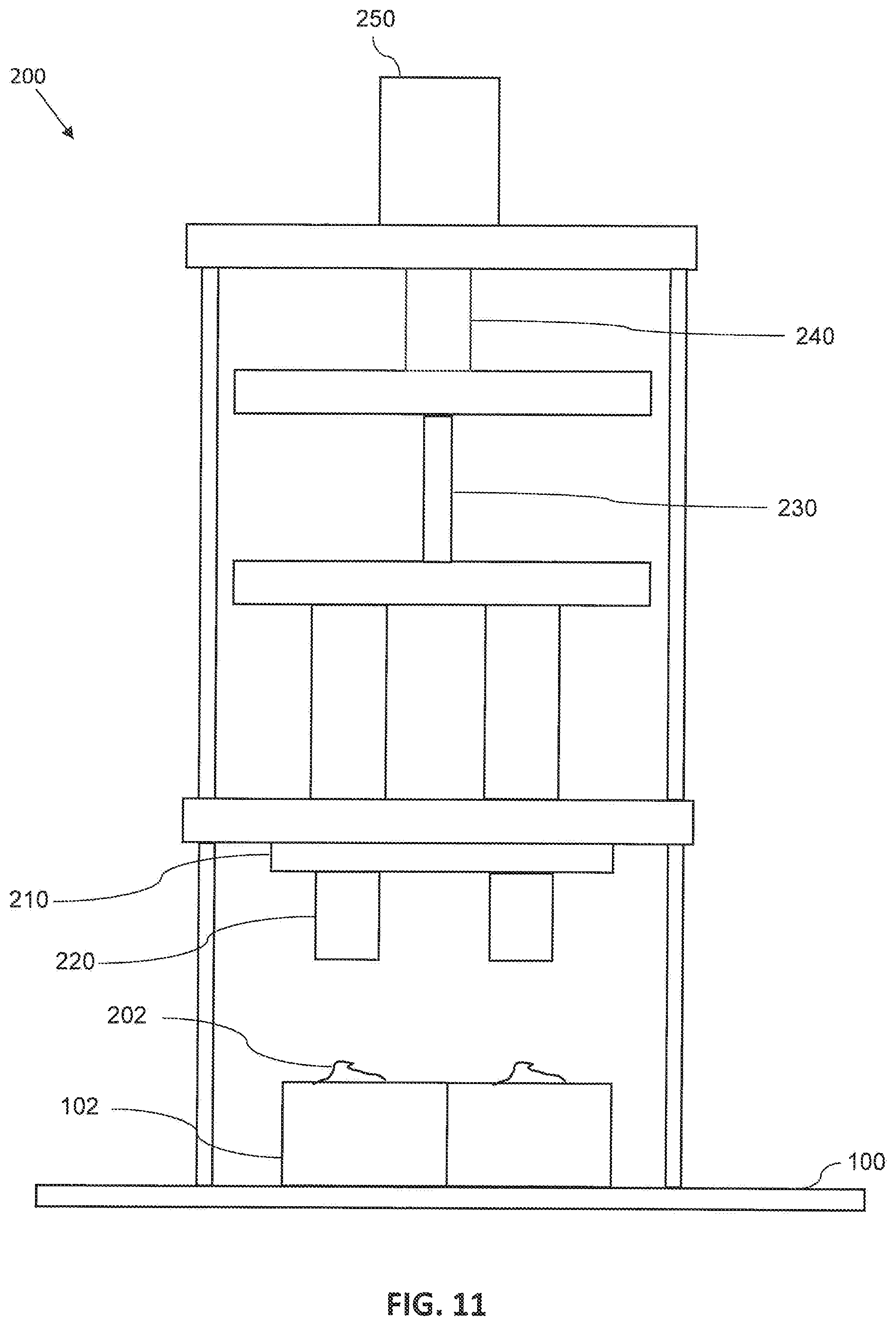 Patent US12496750 Figure 8 – Compression molded double wall blocks for a pallet and associated methods