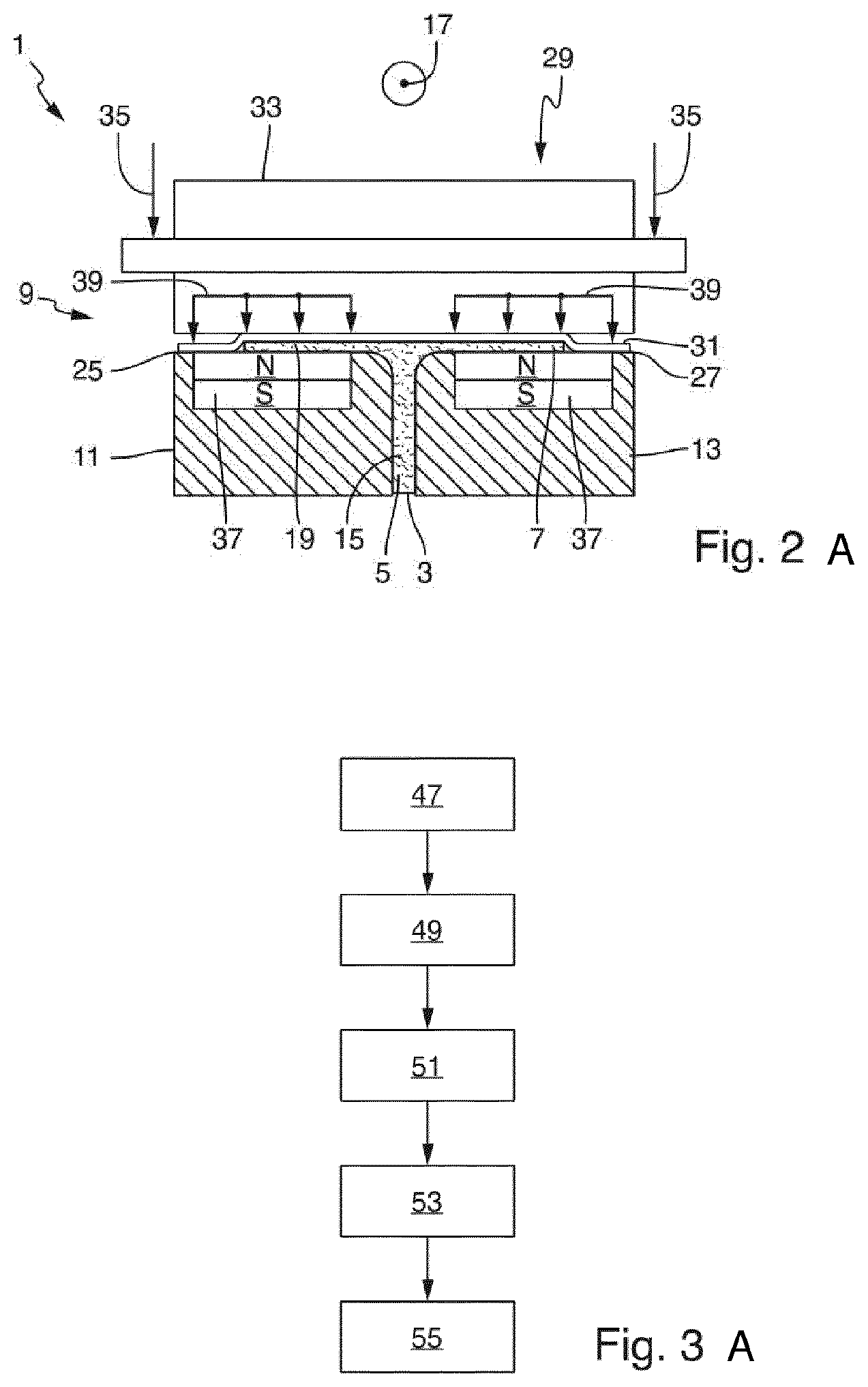 Patent US12496752 Figure 3 – Devices and method for producing a t-shaped semifinished product from a multiply non-crimp fabric
