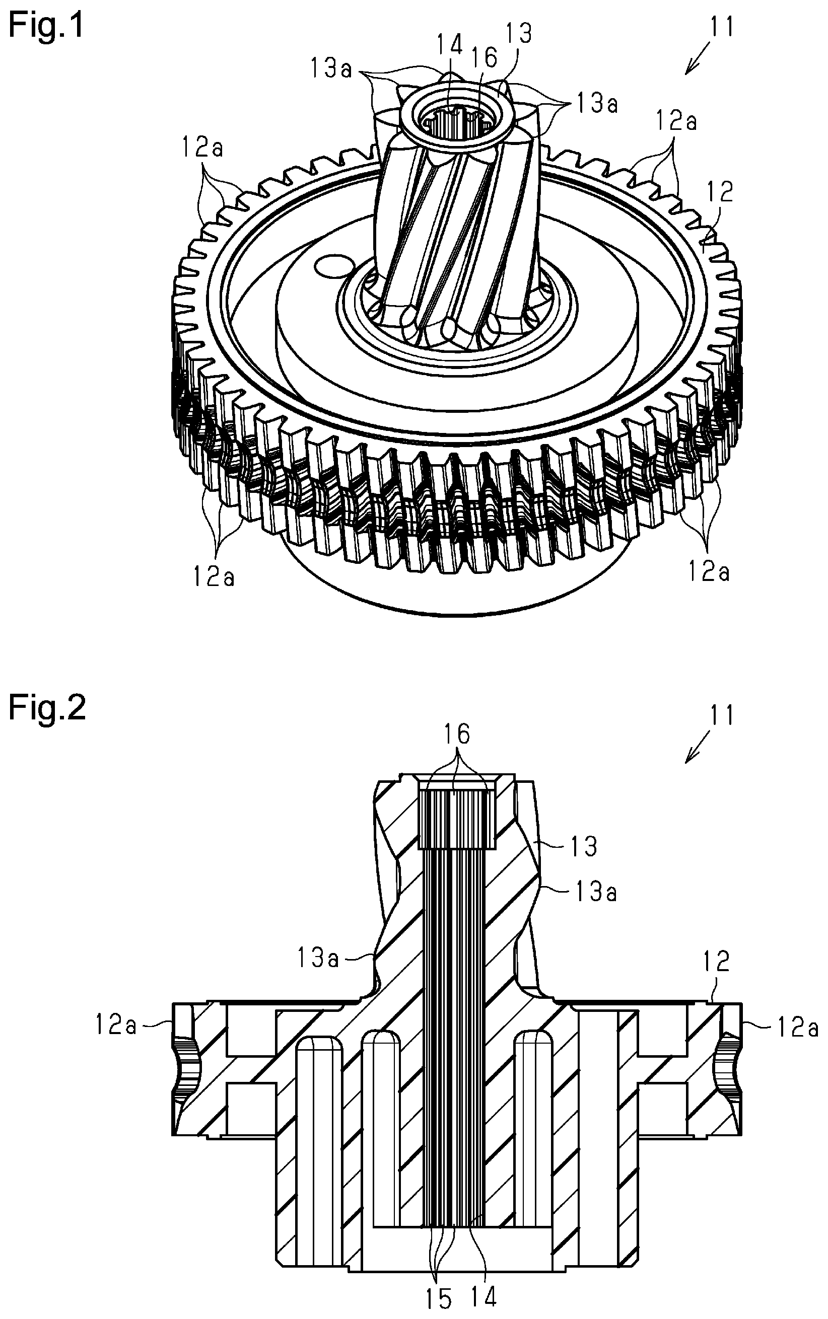 Patent US12496758 Figure 1 – Multi-stage helical gear manufacturing apparatus and multi-stage helical gear manufacturing method