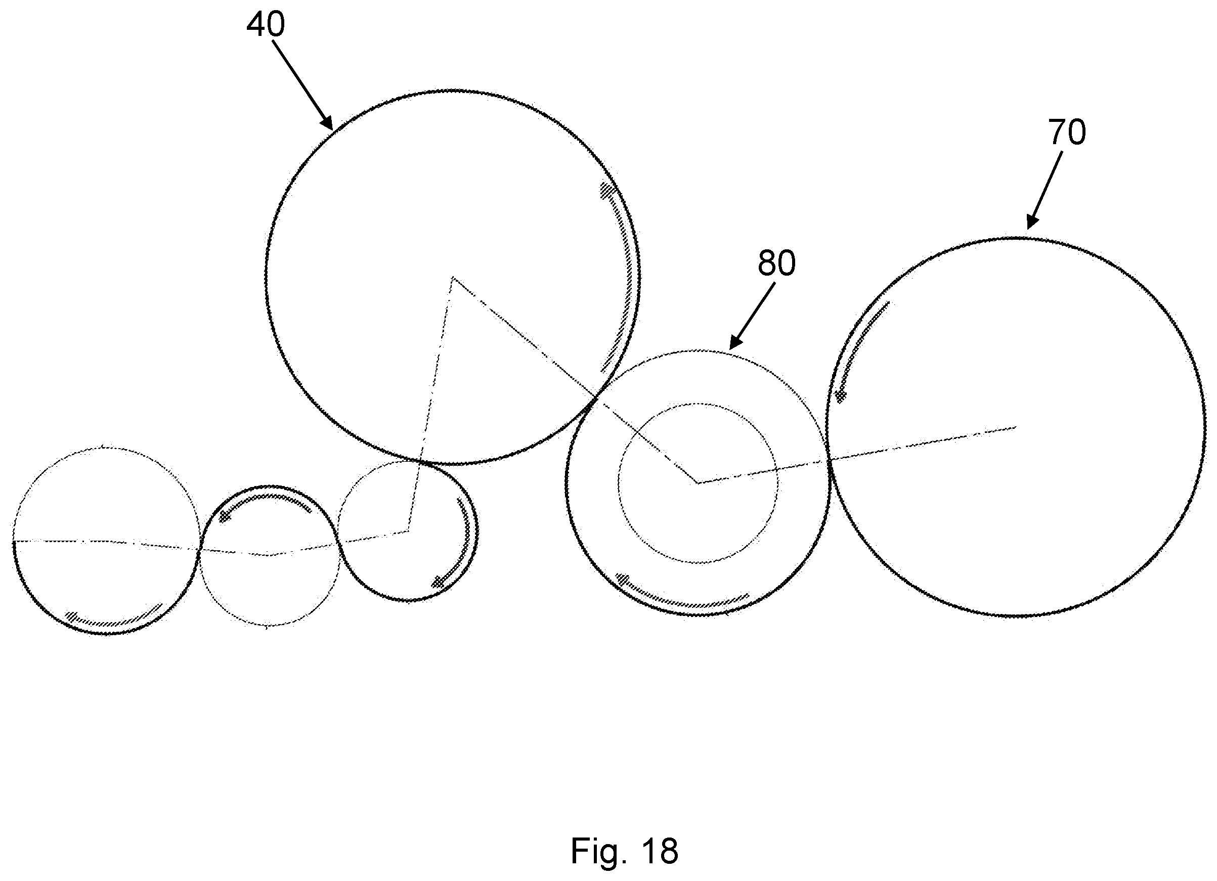 Patent US12496759 Figure 14 – Cooling device for a plurality of preforms or tubular containers