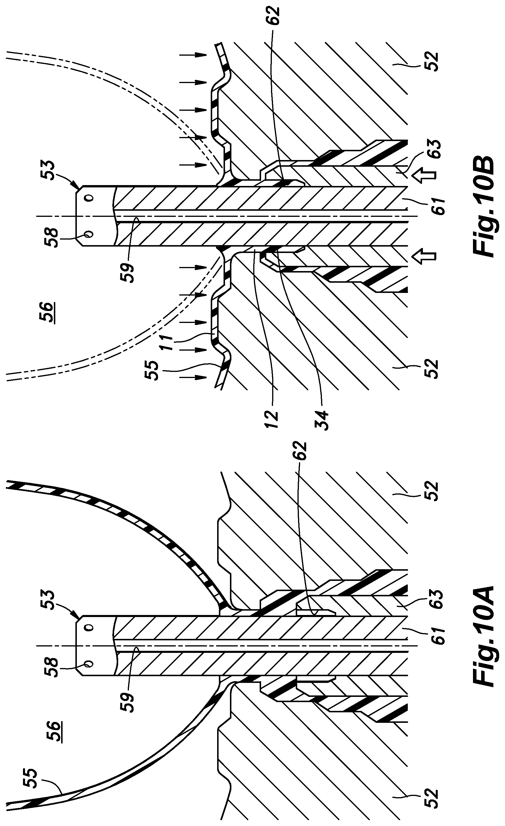 Patent US12496763 Figure 11 – Blow molding device and manufacturing method of resin liner for pressure vessel using the same