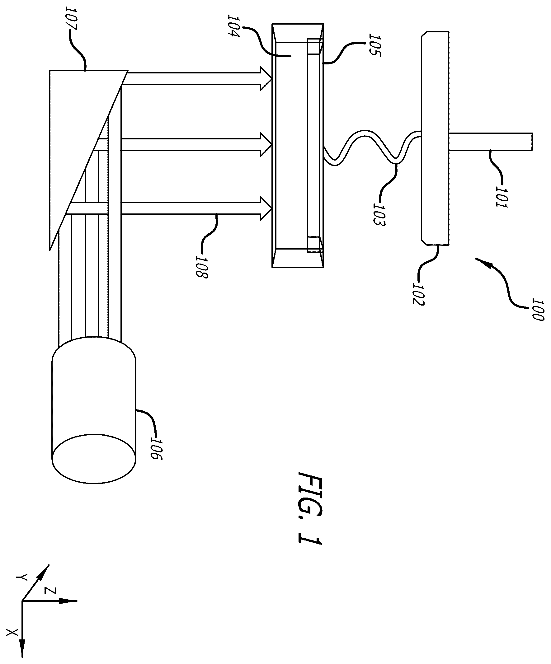 Patent US12496766 — Methods of 3D printing thermosetting polymers and continuous fiber composites via in-situ self-propagation curing and systems thereof — Figure 1
