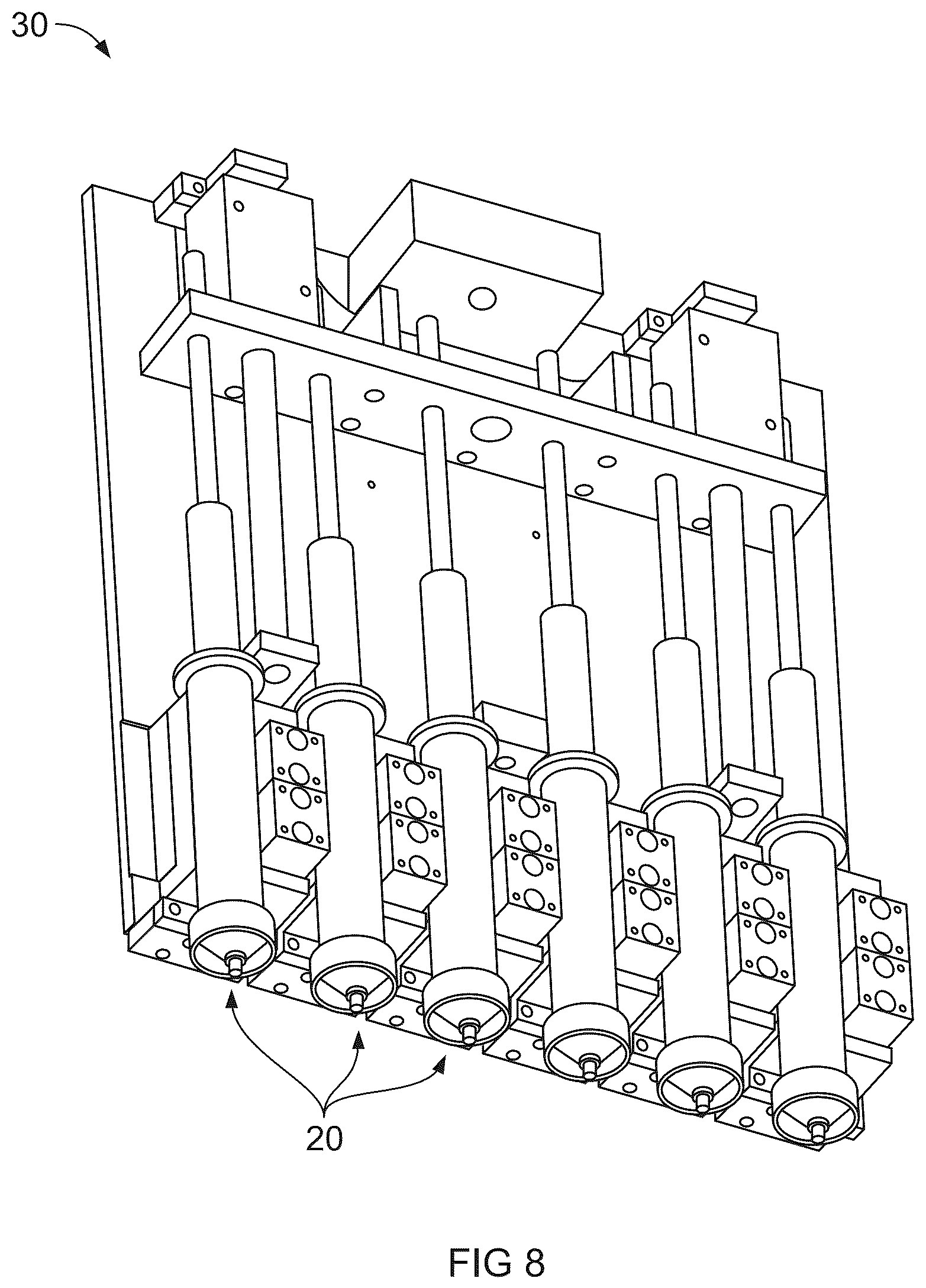 Patent US12496771 Figure 8 – Method and system for manufacturing three- dimensional porous structures