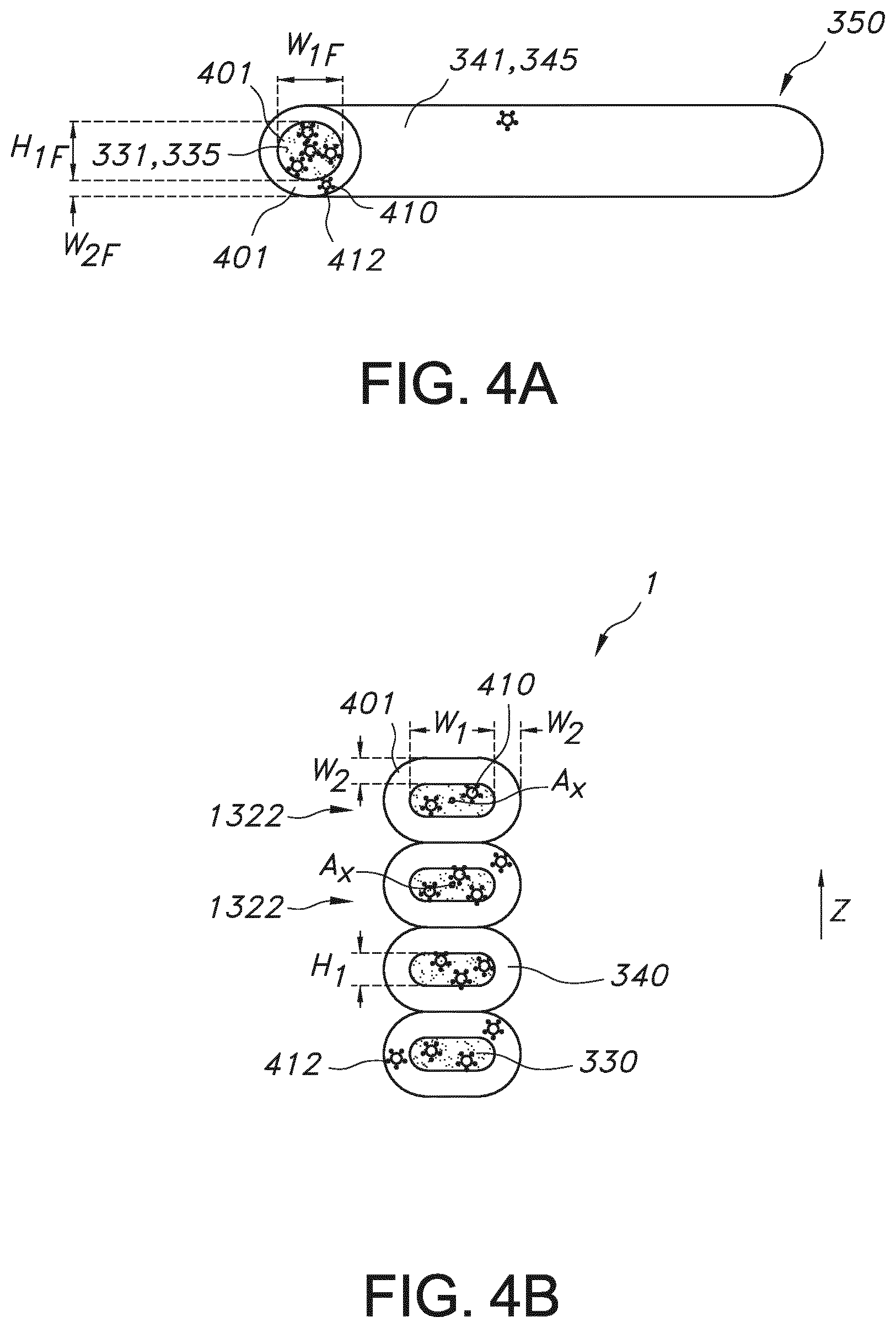 Patent US12496772 Figure 5 – Method for including voids in polymer filaments for FDM printing