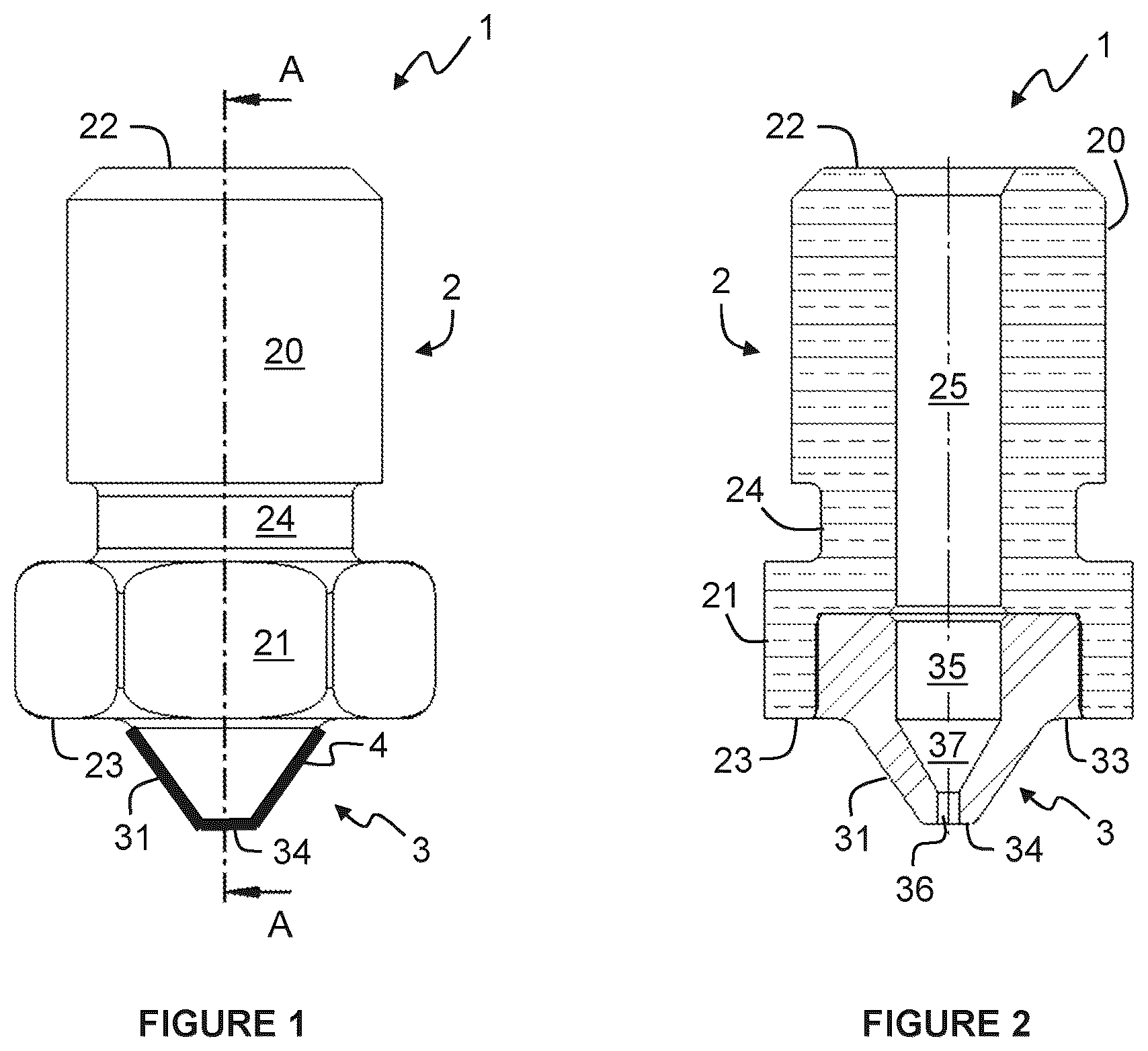 Patent US12496778 Figure 1 – Liquefier nozzle for an additive manufacturing system