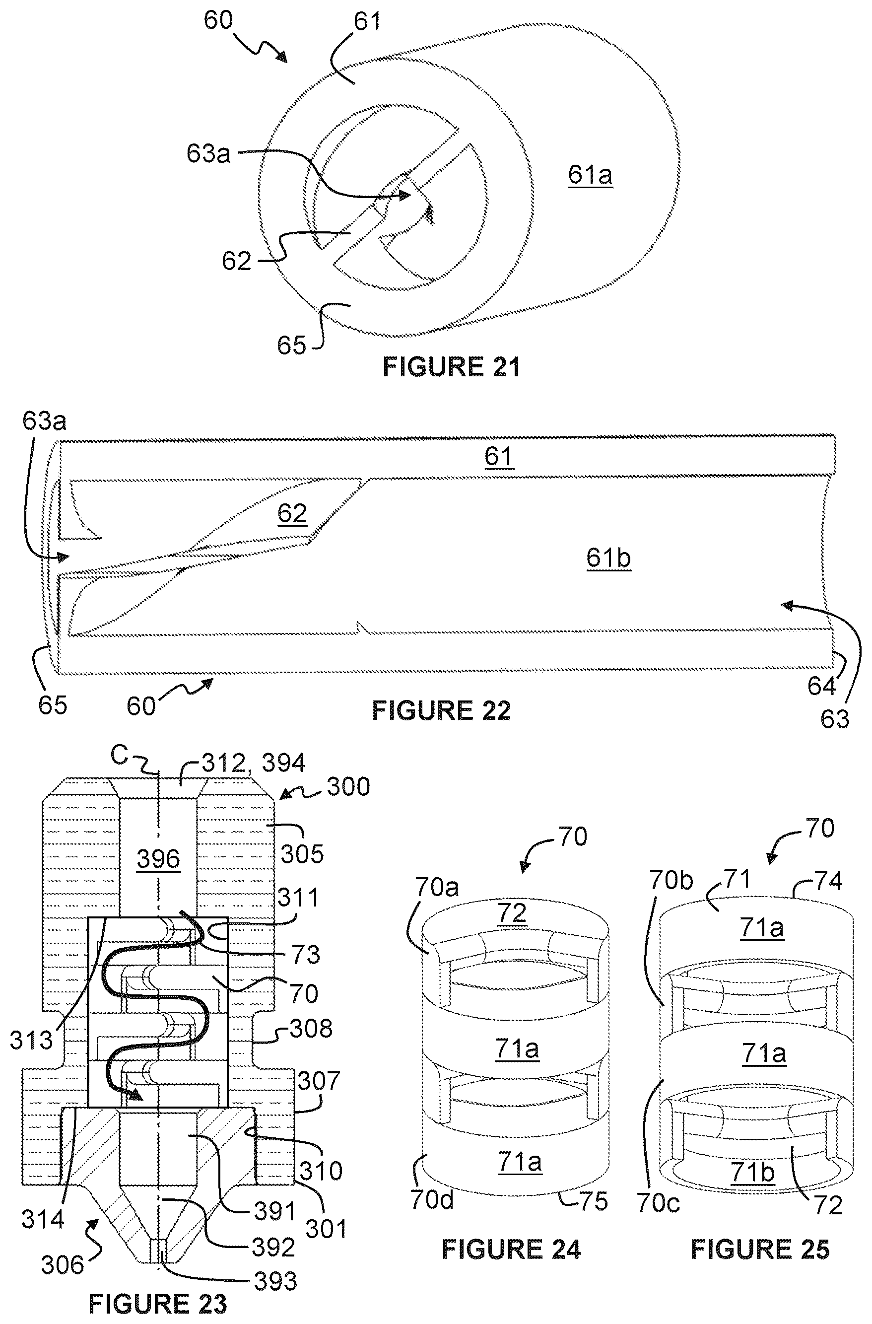 Patent US12496778 Figure 7 – Liquefier nozzle for an additive manufacturing system