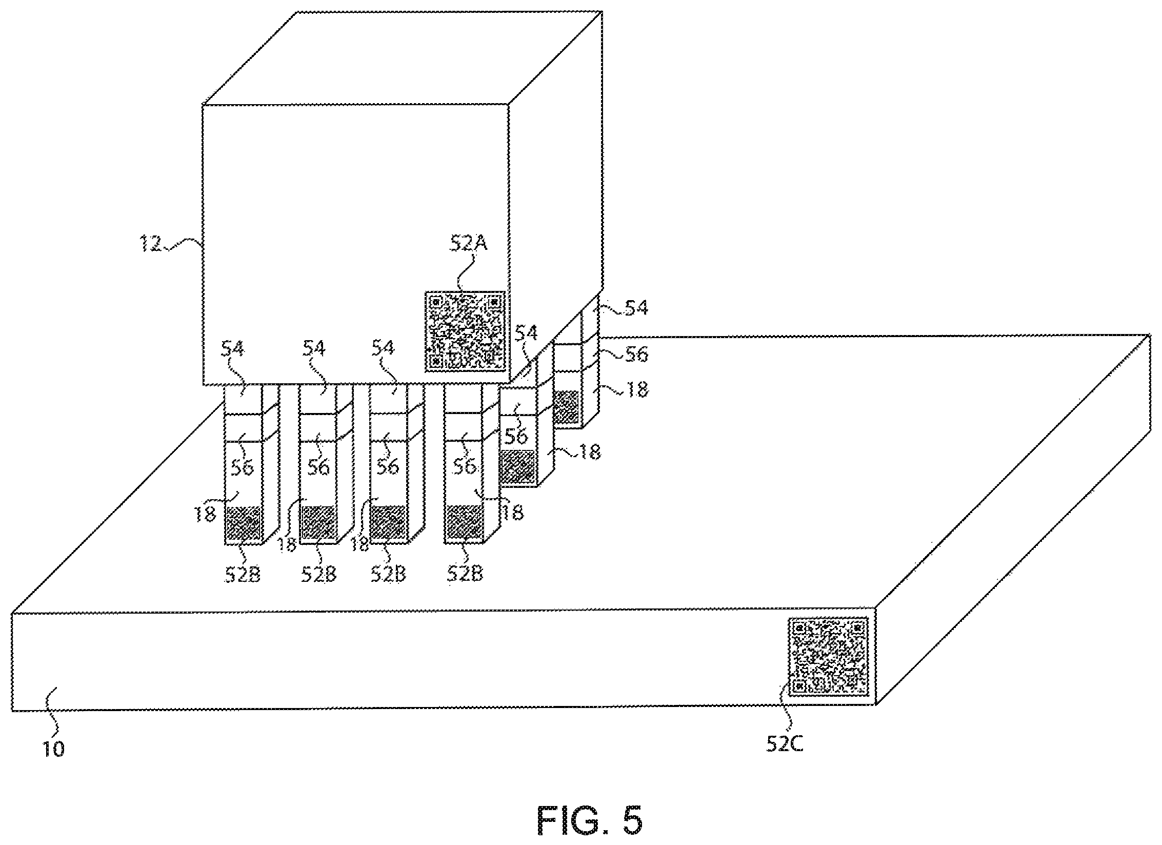 Patent US12496782 Figure 3 – Vision system for identifying support structures of 3D printed components