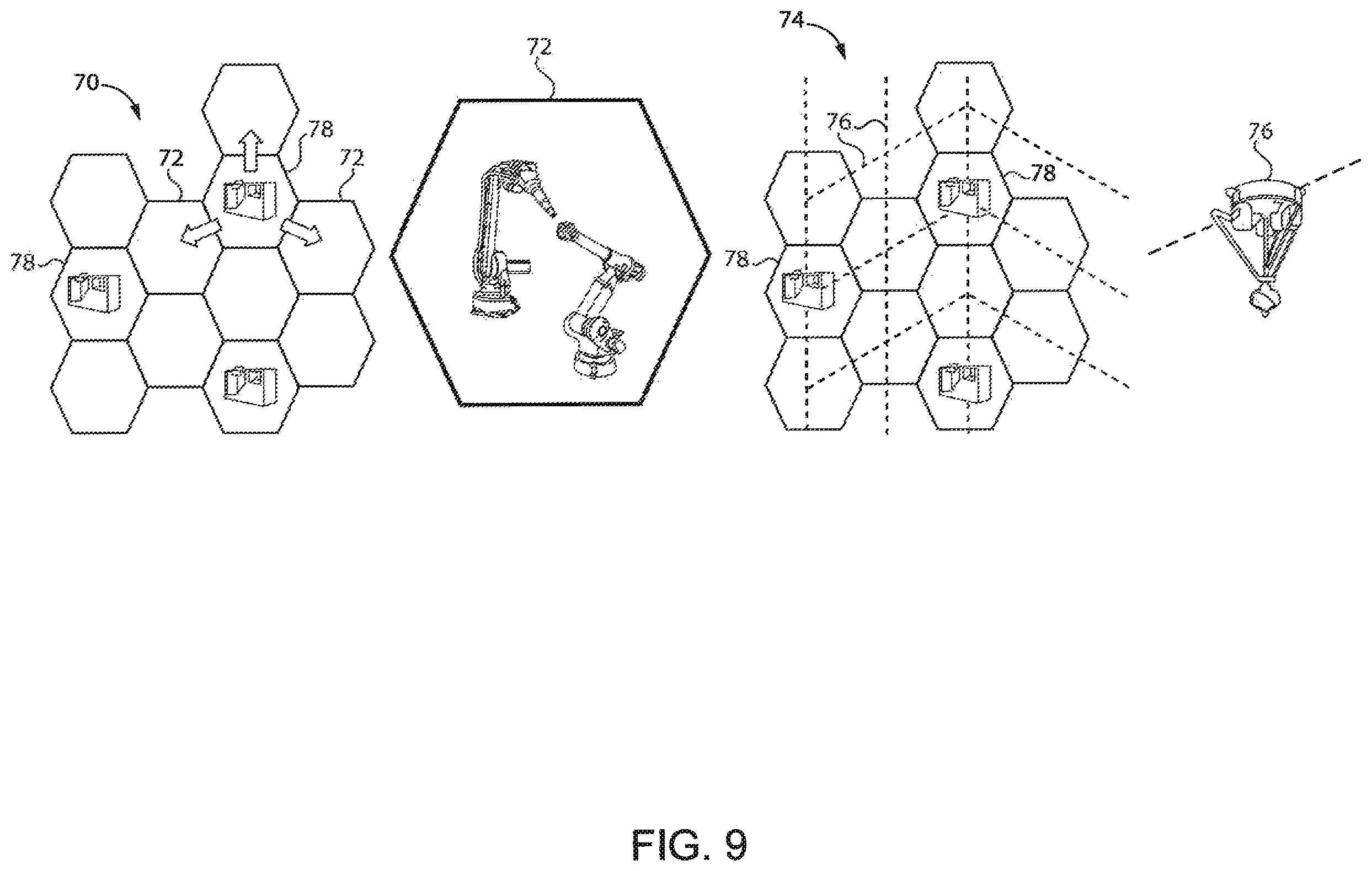 Patent US12496782 Figure 6 – Vision system for identifying support structures of 3D printed components