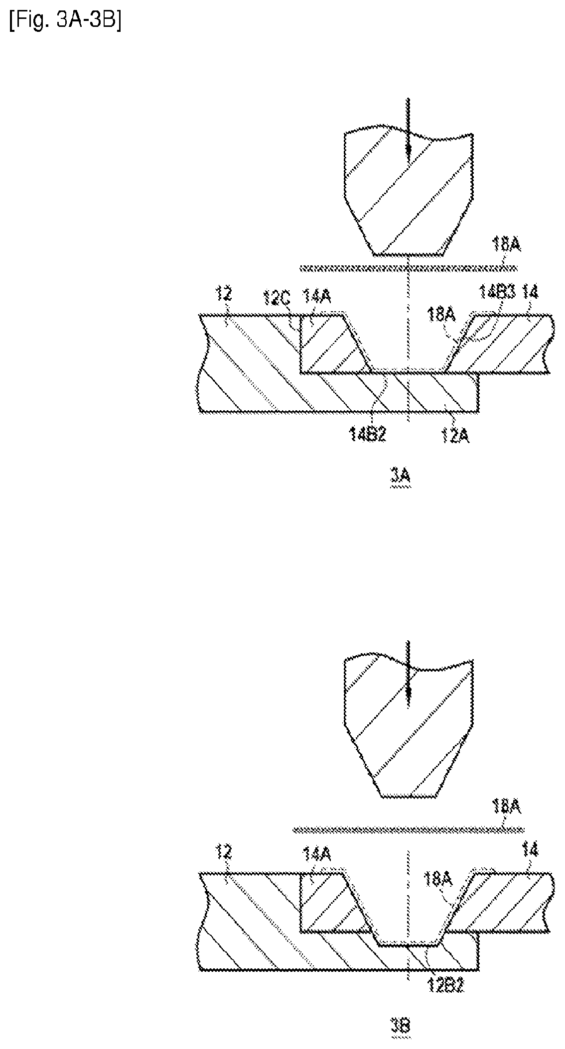 Patent US12496783 Figure 2 – Method for assembling a first metal part with a second part made of an organic matrix composite material