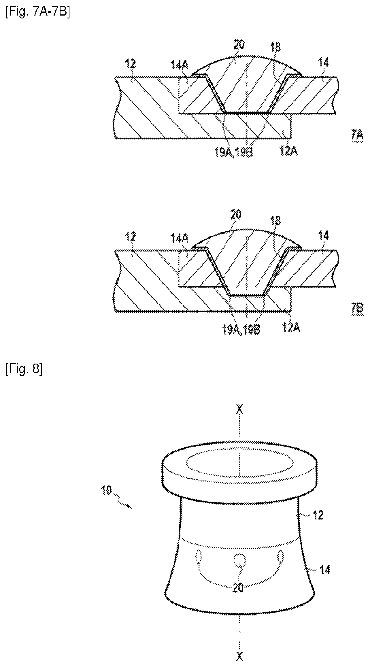 Patent US12496783 Figure 5 – Method for assembling a first metal part with a second part made of an organic matrix composite material