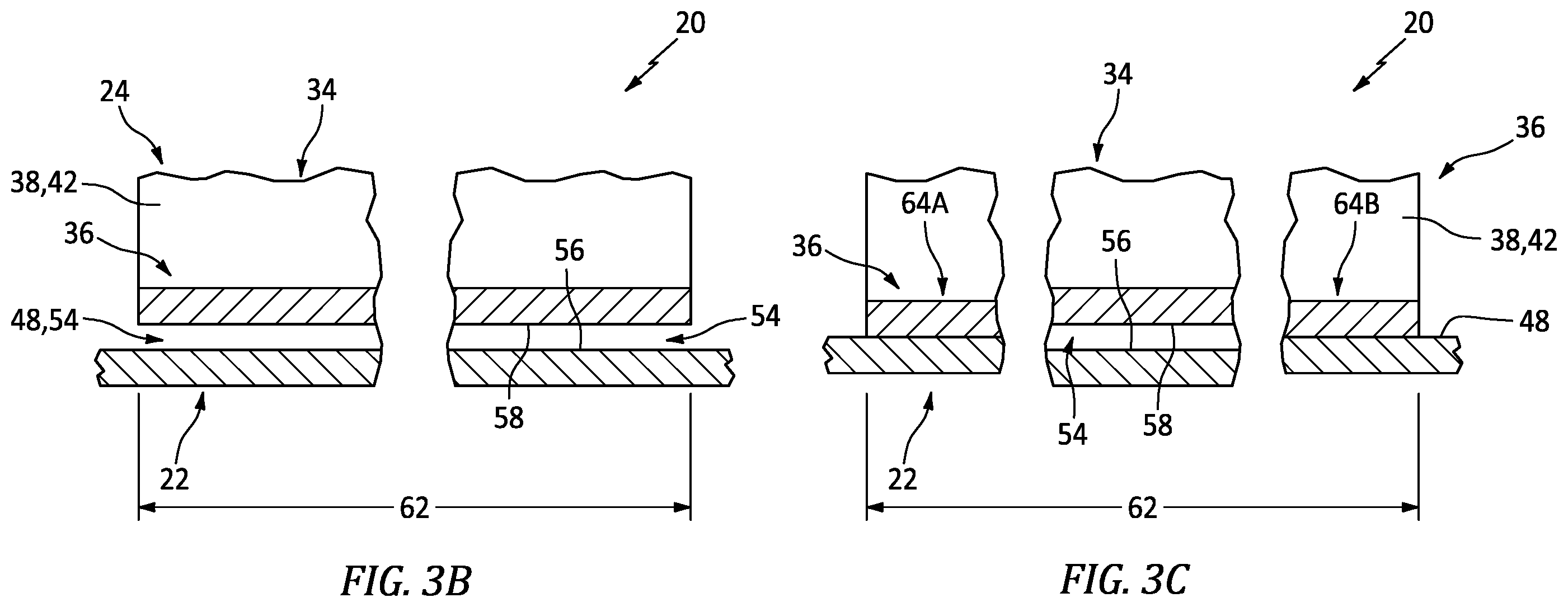Patent US12496784 Figure 4 – Shimming welded interface(s) between thermoplastic components