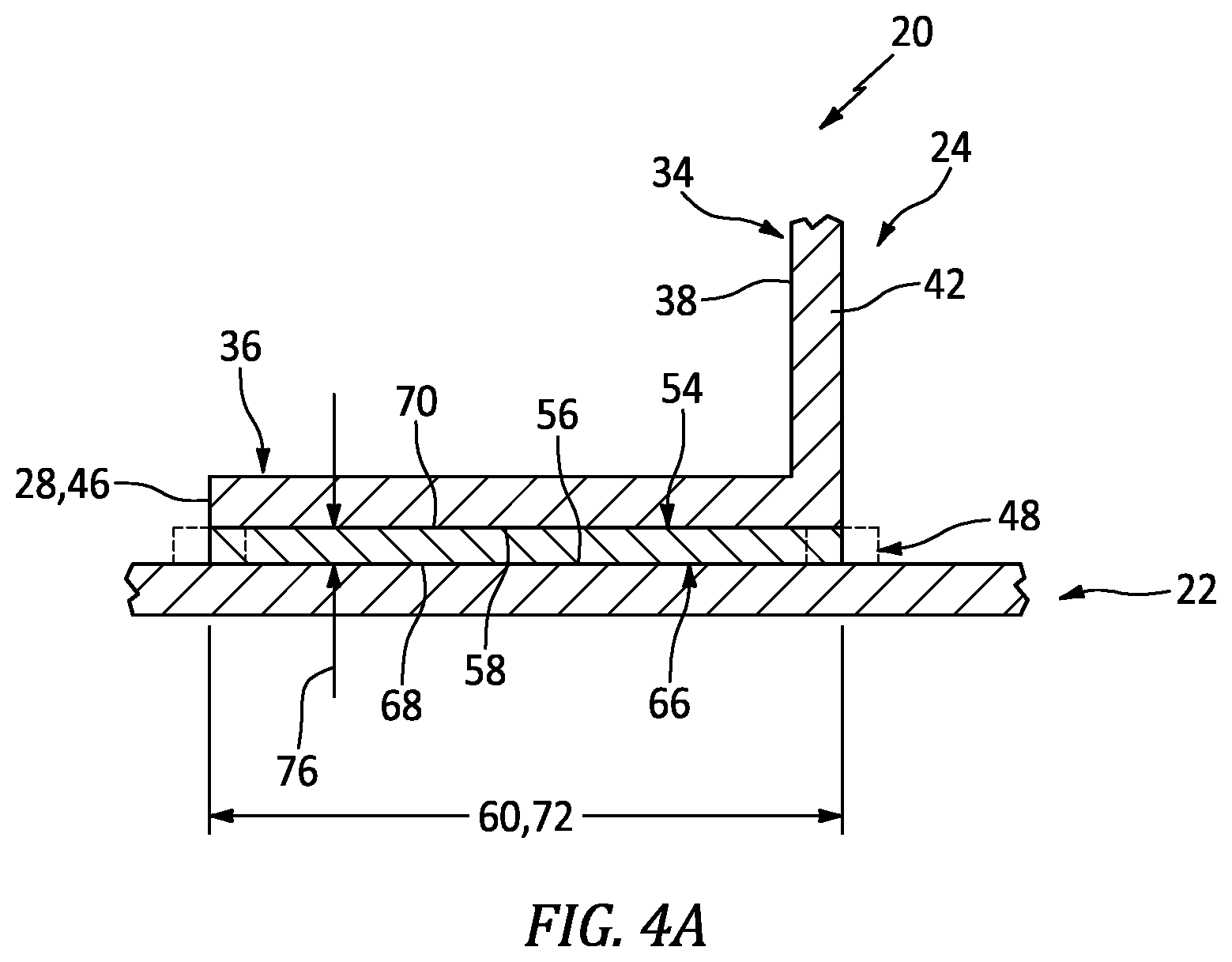 Patent US12496784 Figure 5 – Shimming welded interface(s) between thermoplastic components