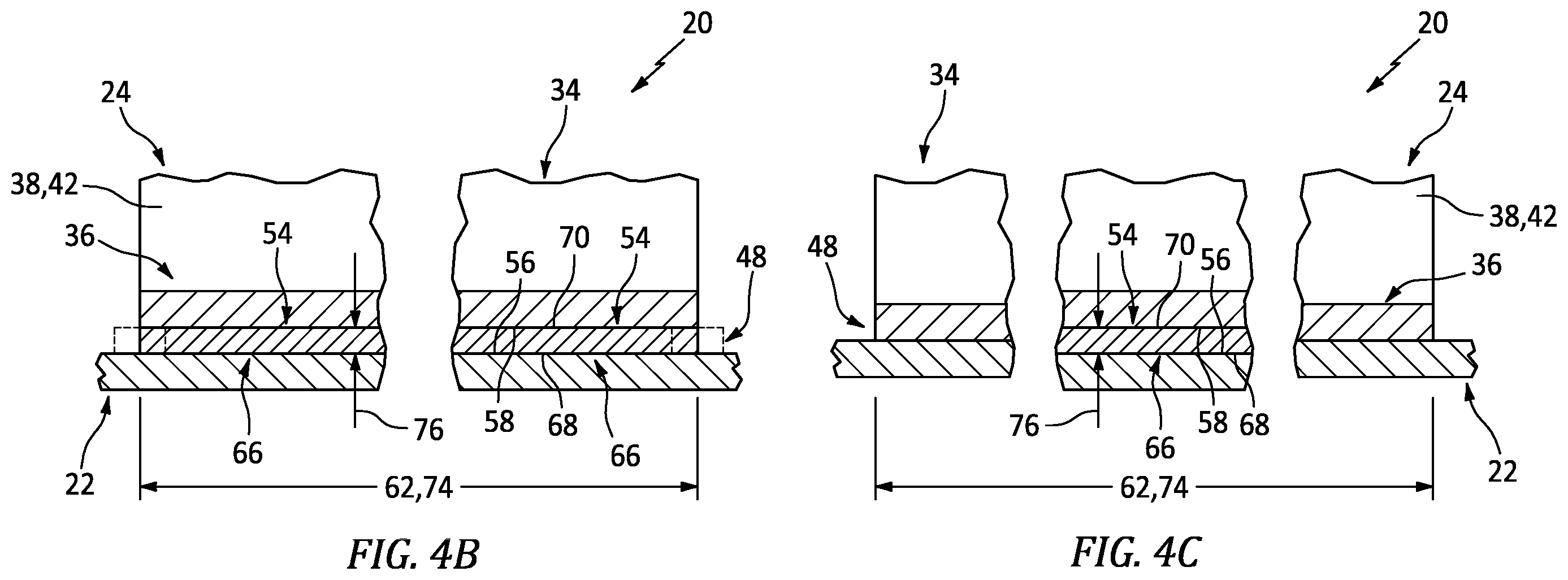 Patent US12496784 Figure 6 – Shimming welded interface(s) between thermoplastic components