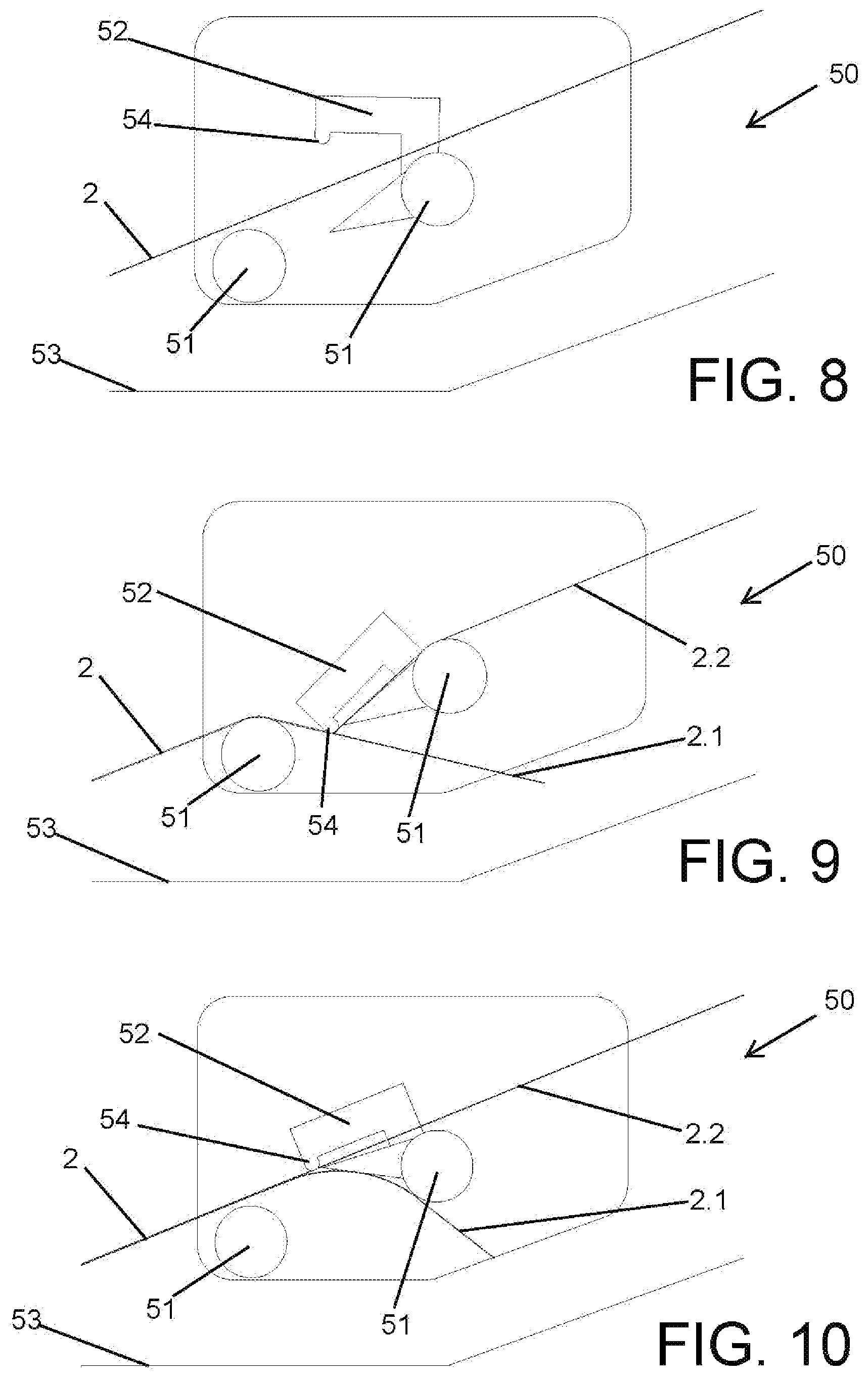 Patent US12496785 Figure 6 – Composite tape applicator head