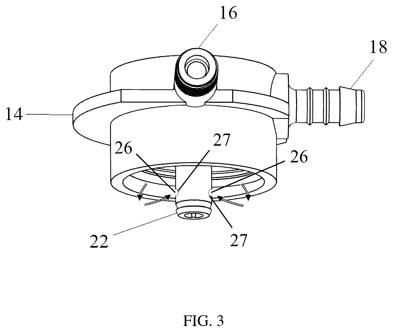 Patent US12496788 Figure 3 – Sealant bottle