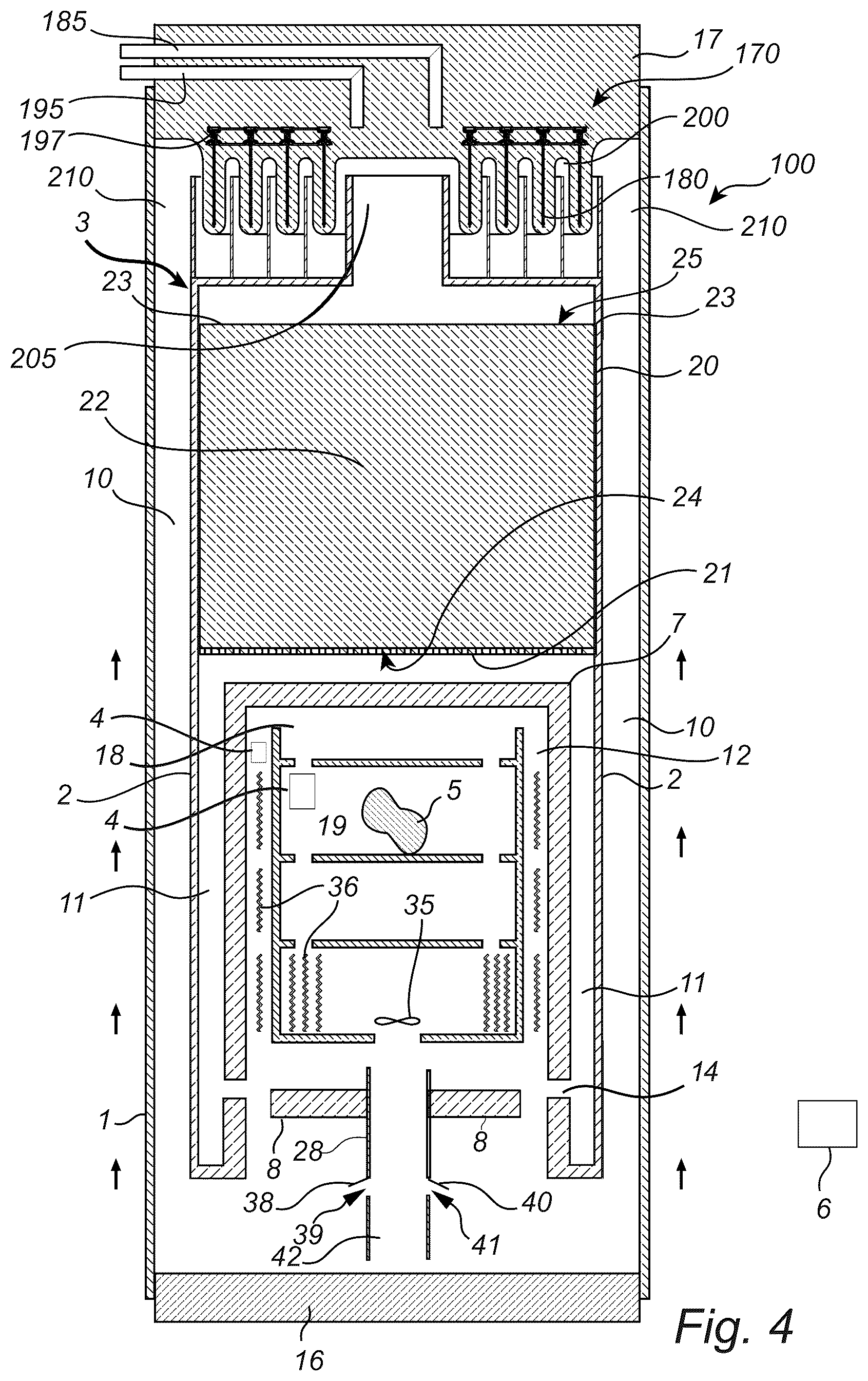 Patent US12496794 Figure 4 – Method in a pressing arrangement