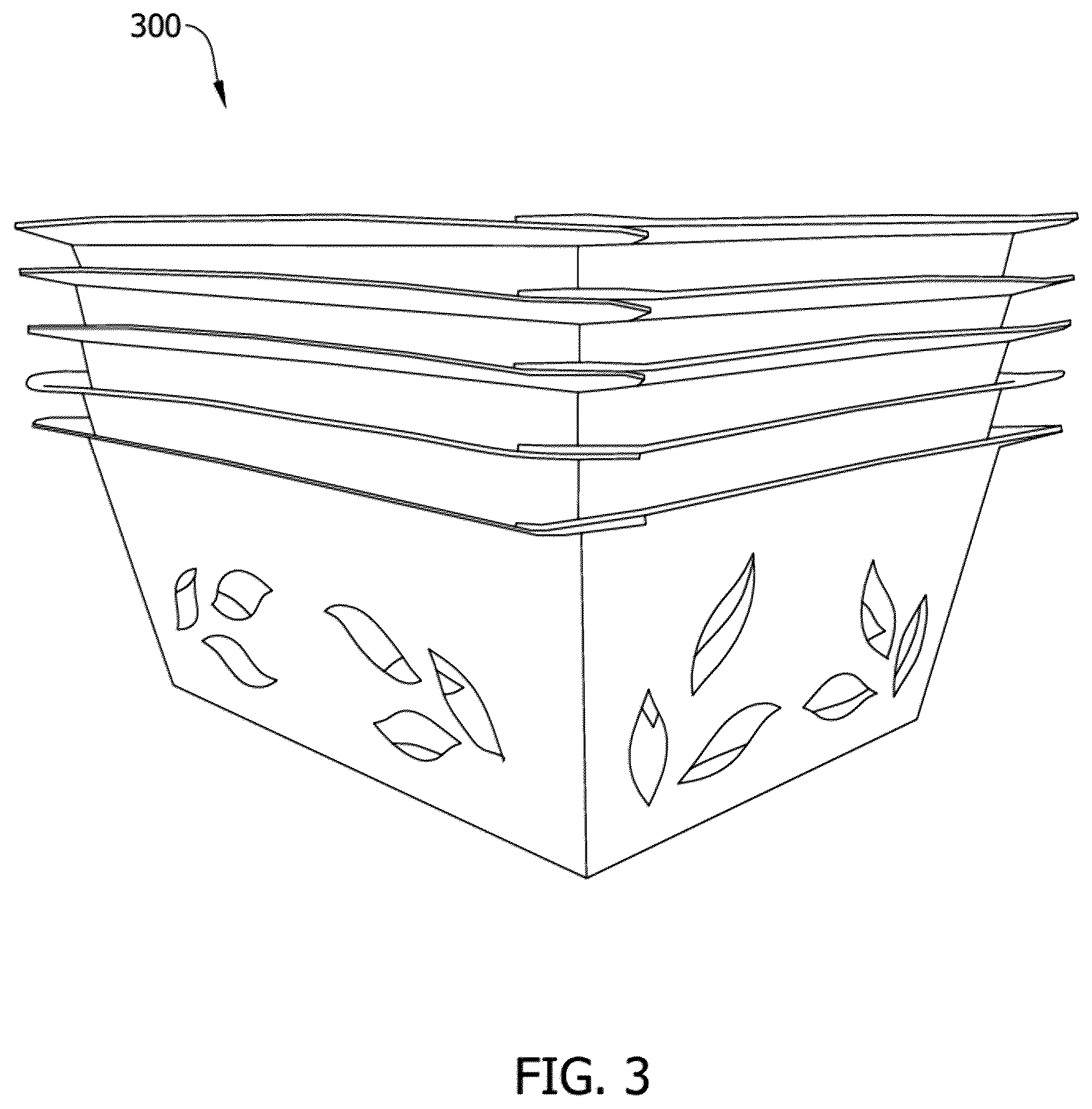 Patent US12496796 Figure 3 – Methods and machine for forming containers having top flange with glued corners