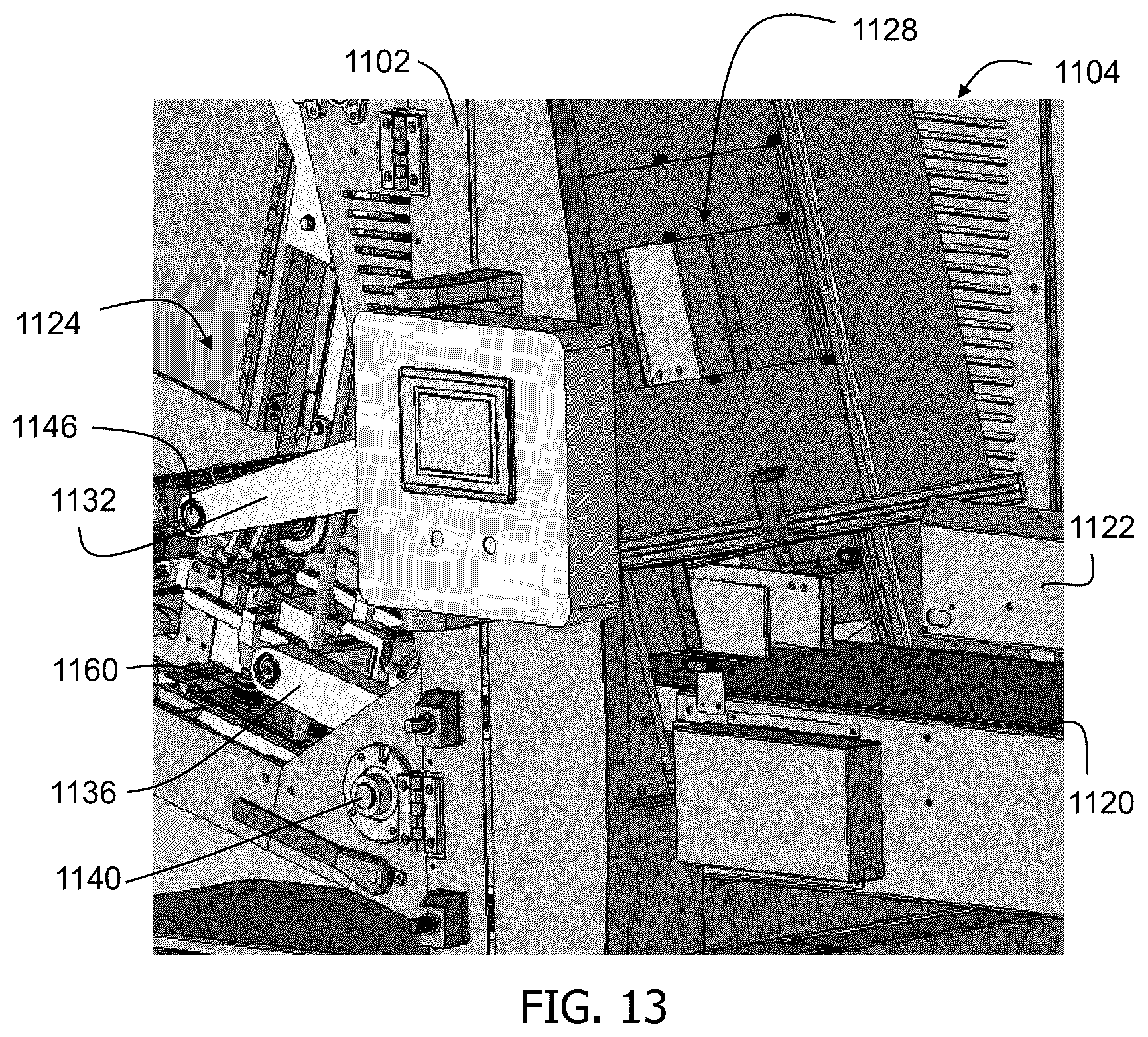 Patent US12496796 Figure 12 – Methods and machine for forming containers having top flange with glued corners