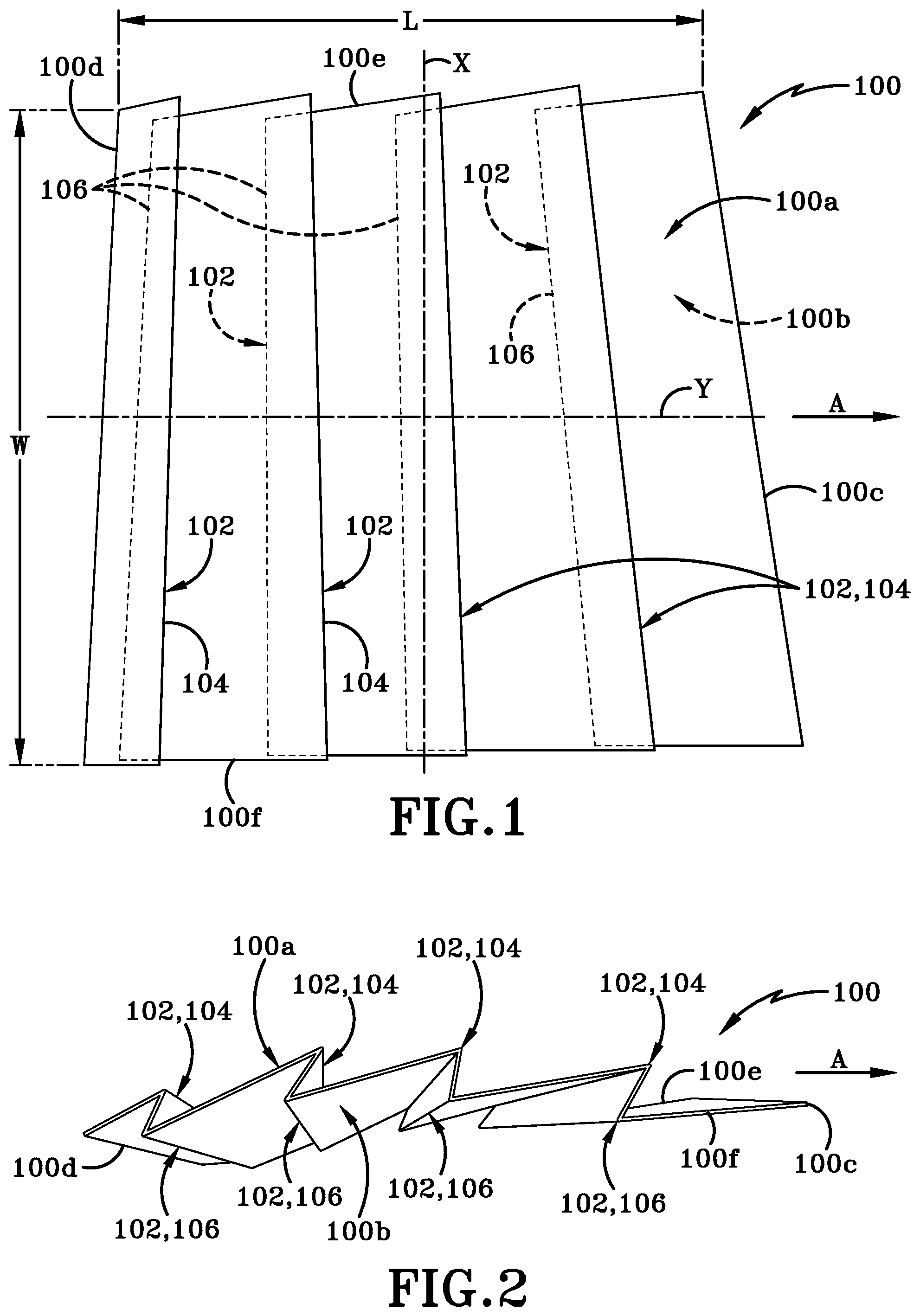 Patent US12496798 Figure 1 – Method of forming a packaging enclosure with an expandable packaging material