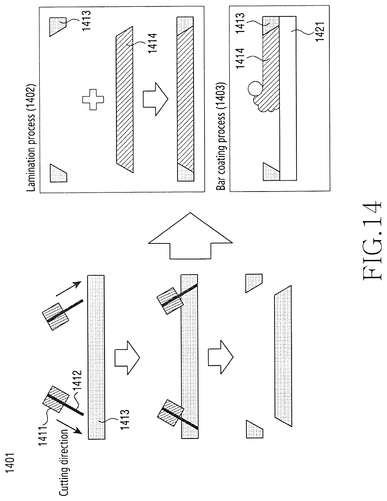 Patent US12496799 Figure 14 – Electronic device including foldable display