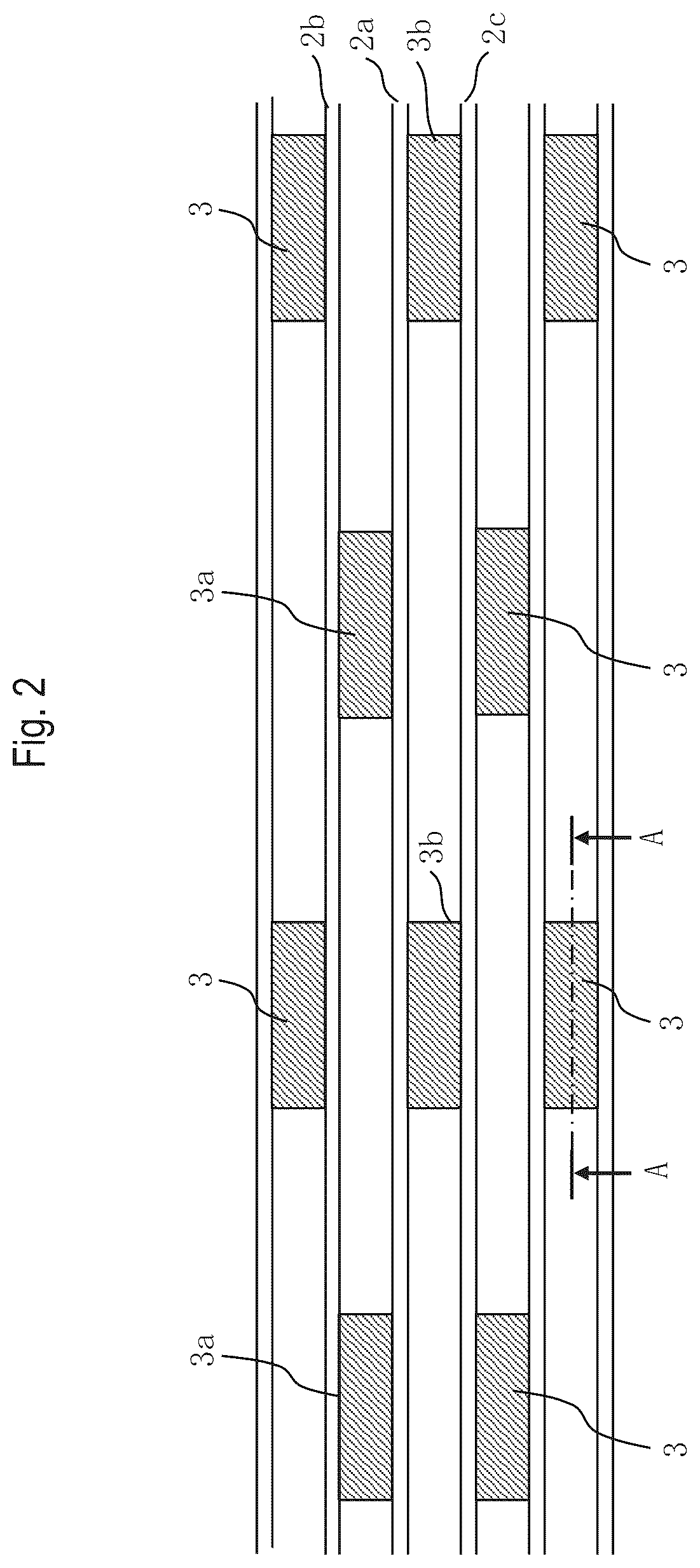 Patent US12496800 Figure 2 – Ribbon laminated body