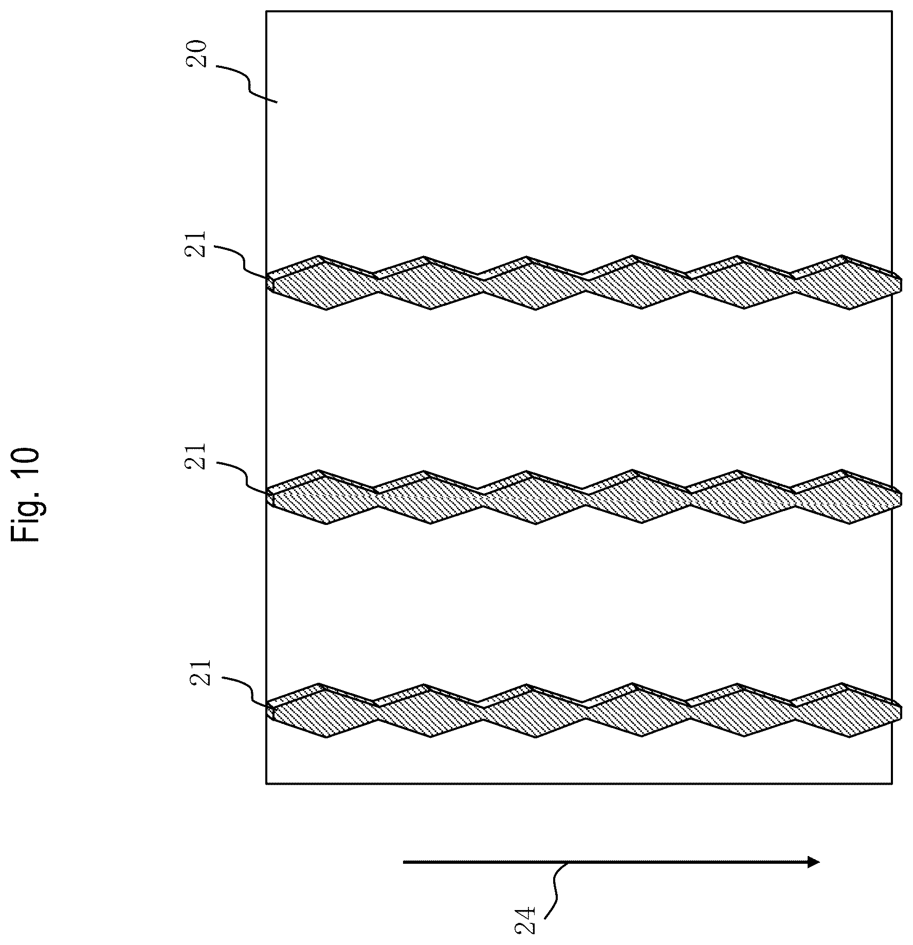 Patent US12496800 Figure 10 – Ribbon laminated body
