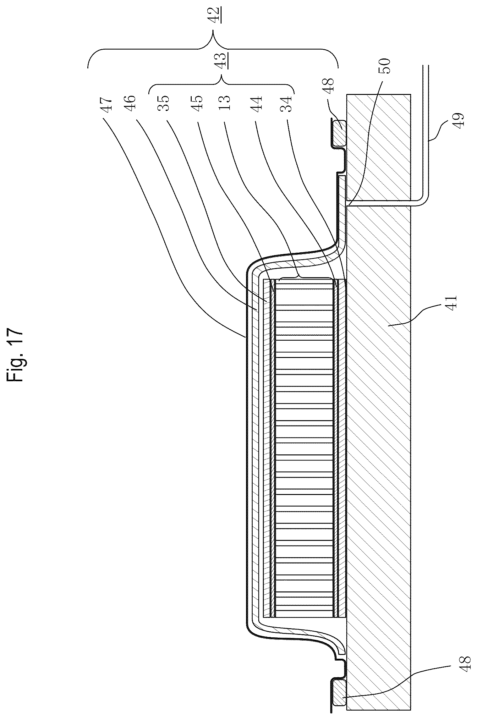Patent US12496800 Figure 17 – Ribbon laminated body