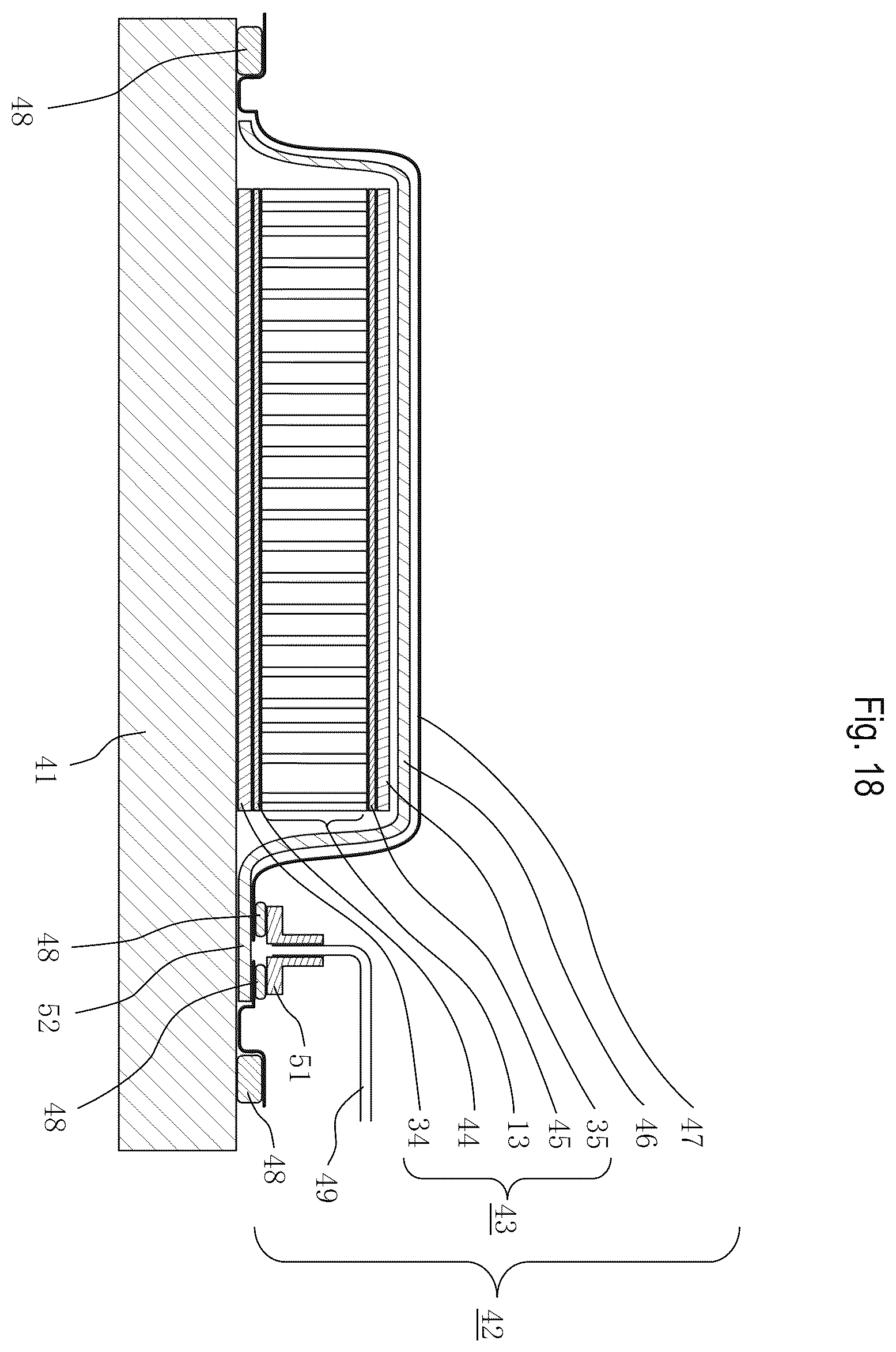 Patent US12496800 Figure 18 – Ribbon laminated body