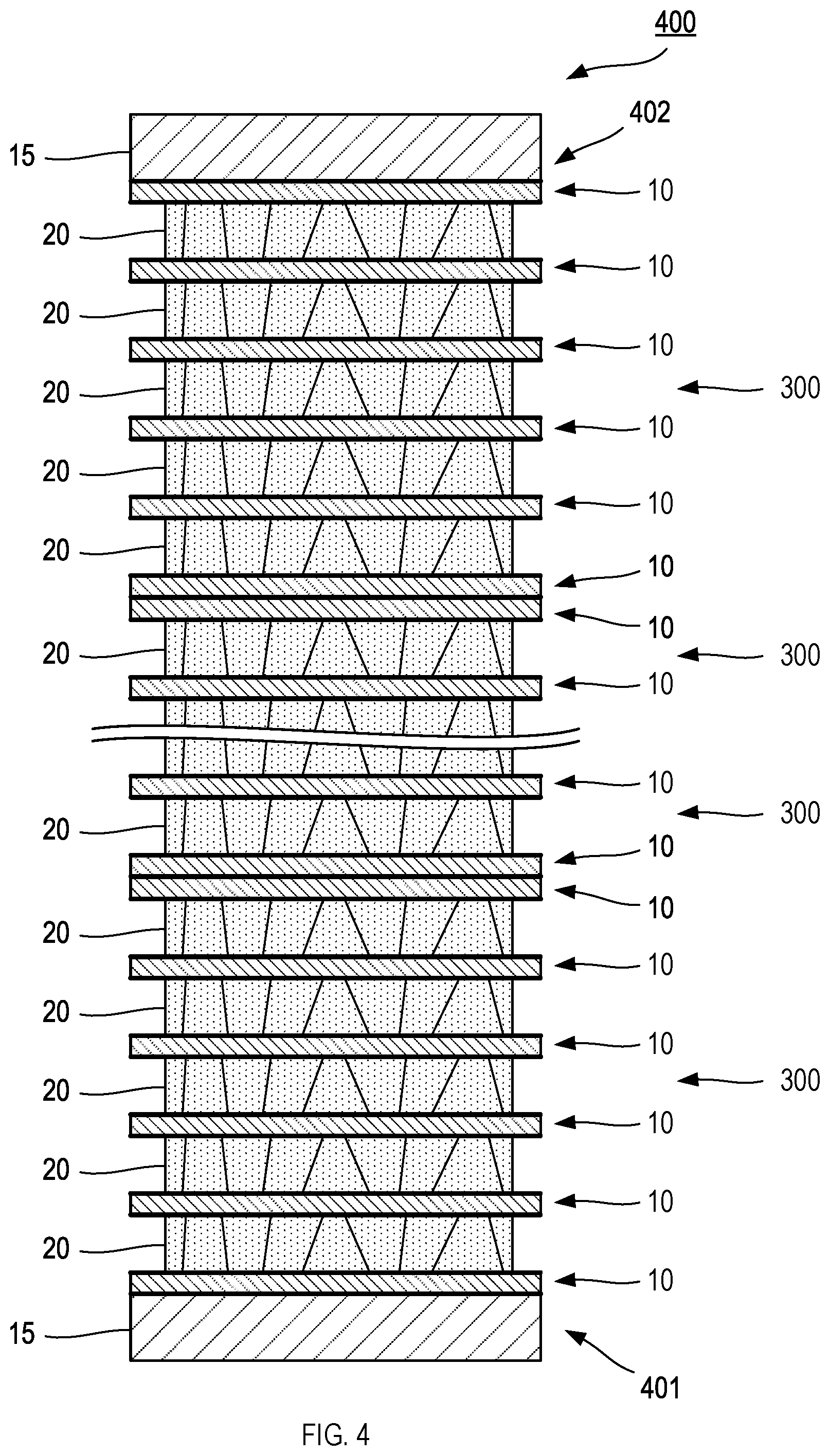 Patent US12496803 Figure 4 – Multilayer magnetic sheet