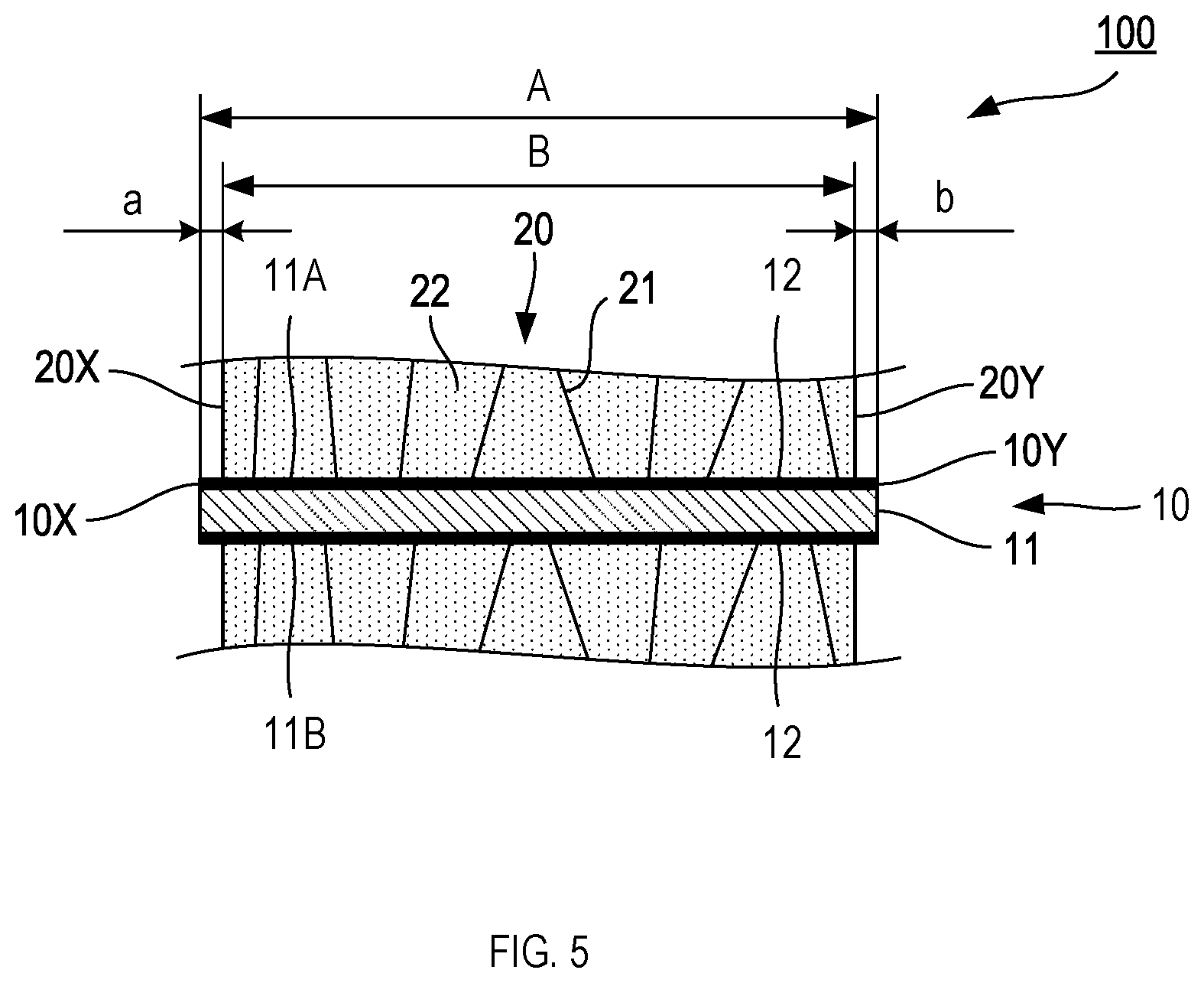 Patent US12496803 Figure 5 – Multilayer magnetic sheet