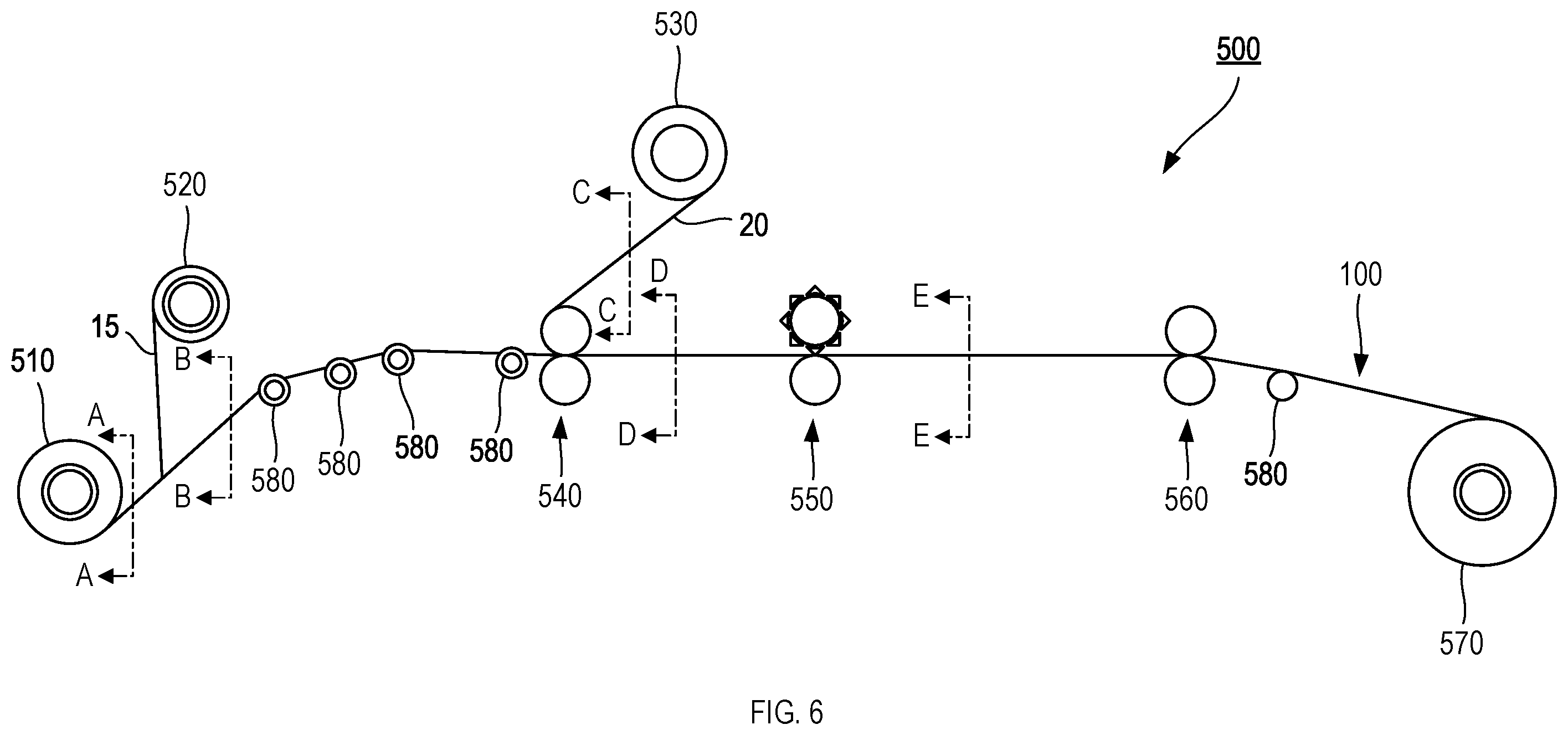 Patent US12496803 Figure 6 – Multilayer magnetic sheet