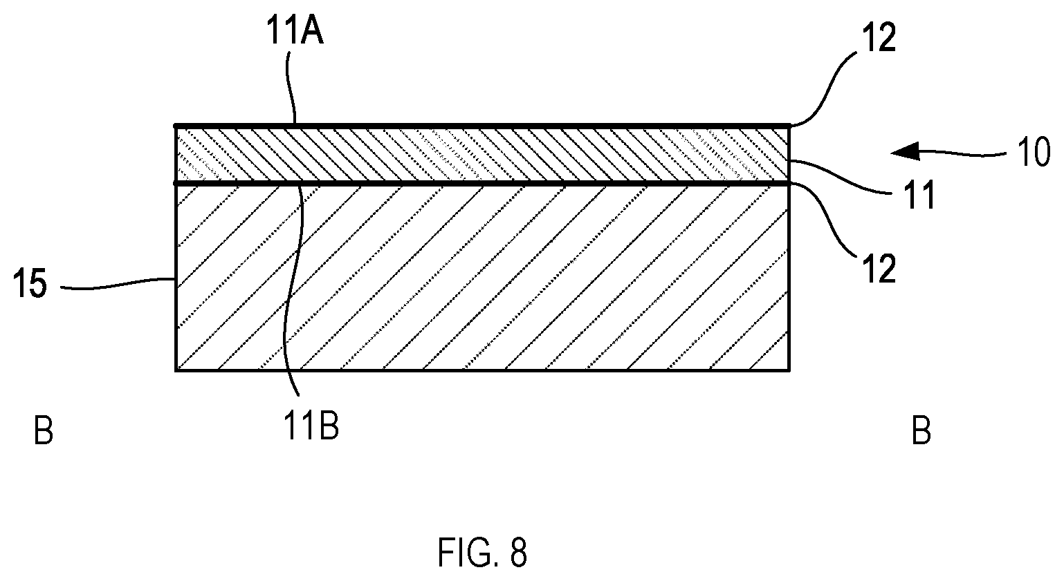 Patent US12496803 Figure 8 – Multilayer magnetic sheet