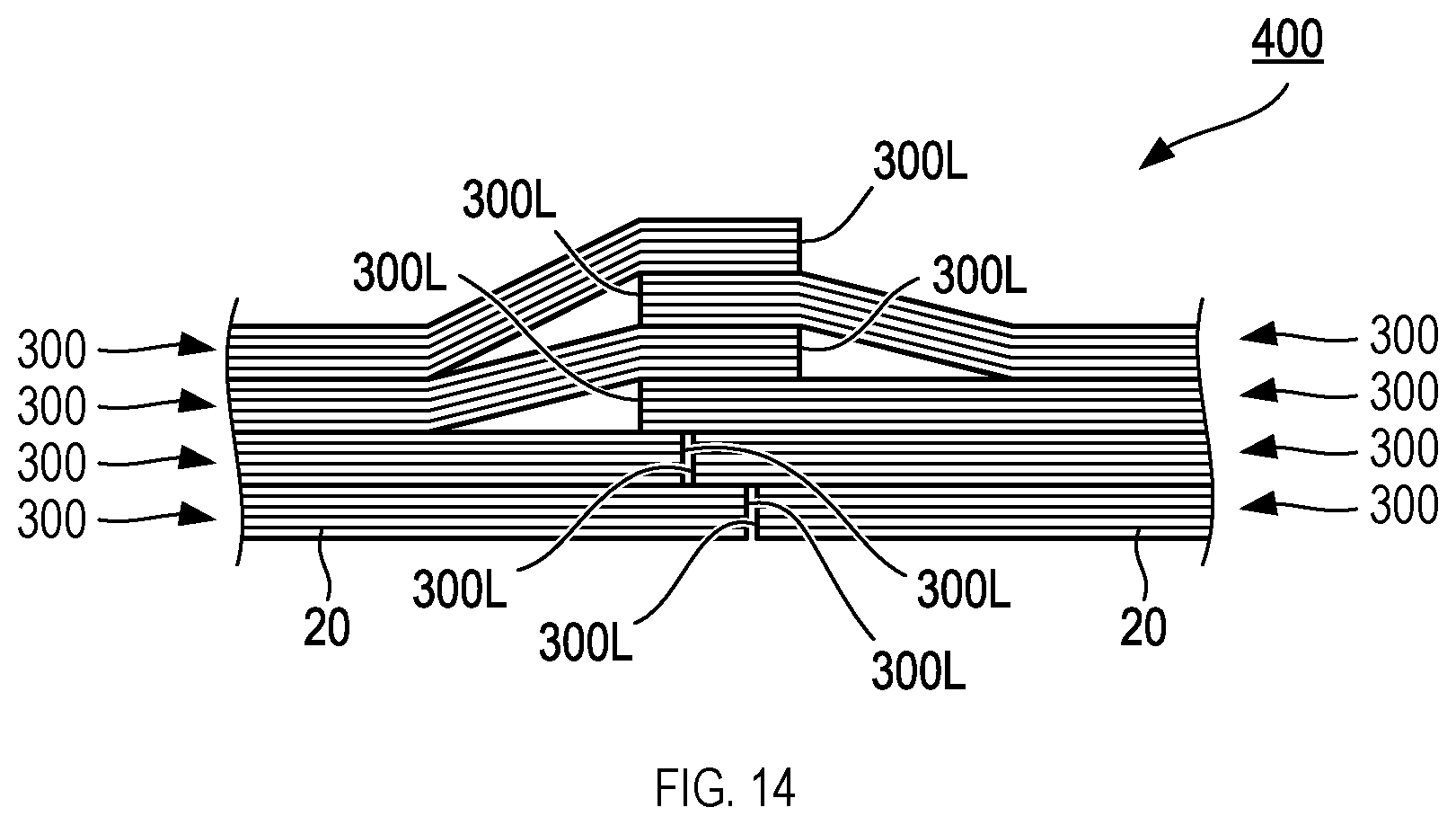 Patent US12496803 Figure 14 – Multilayer magnetic sheet