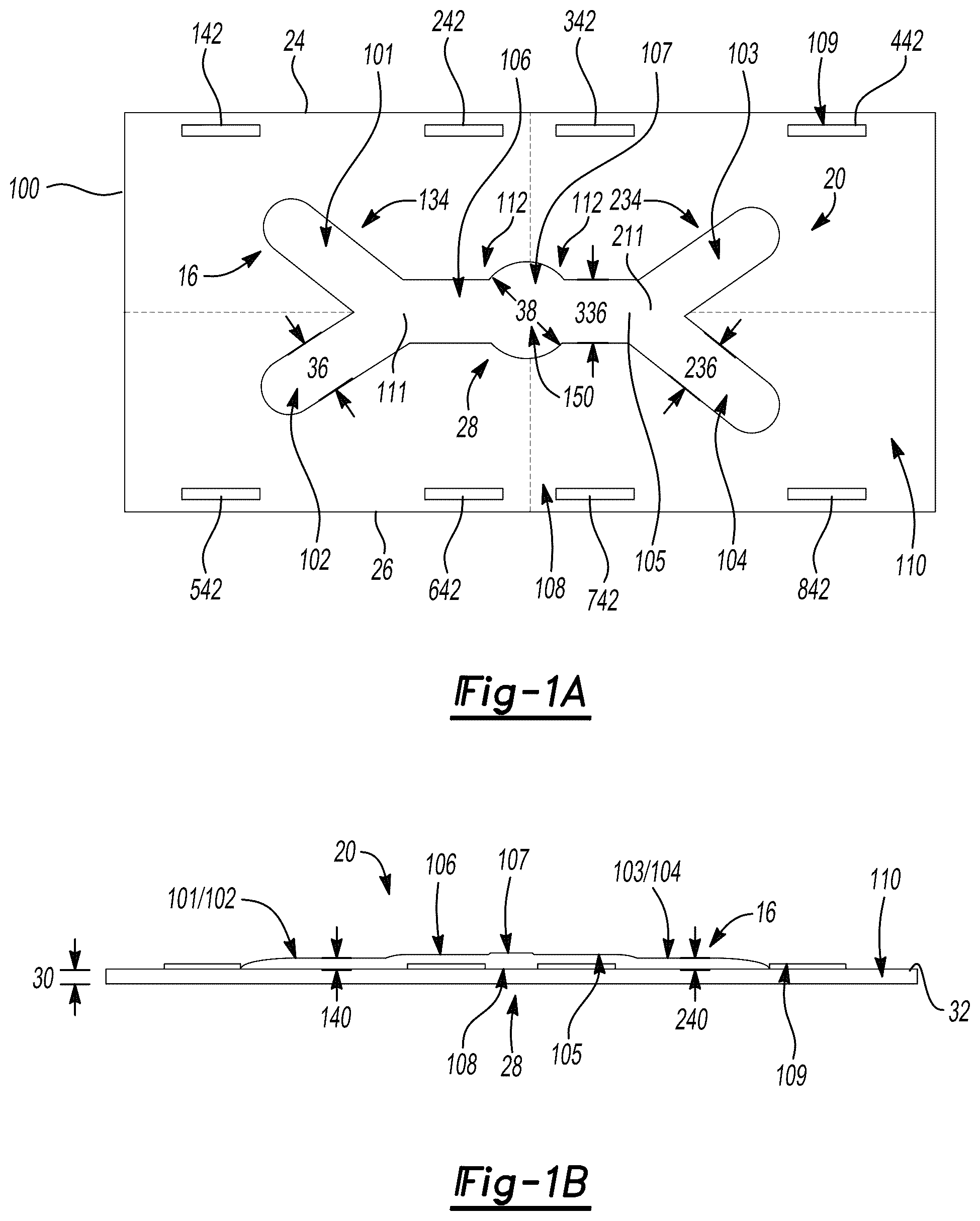 Patent US12496805 Figure 1 – Workpiece for a display article