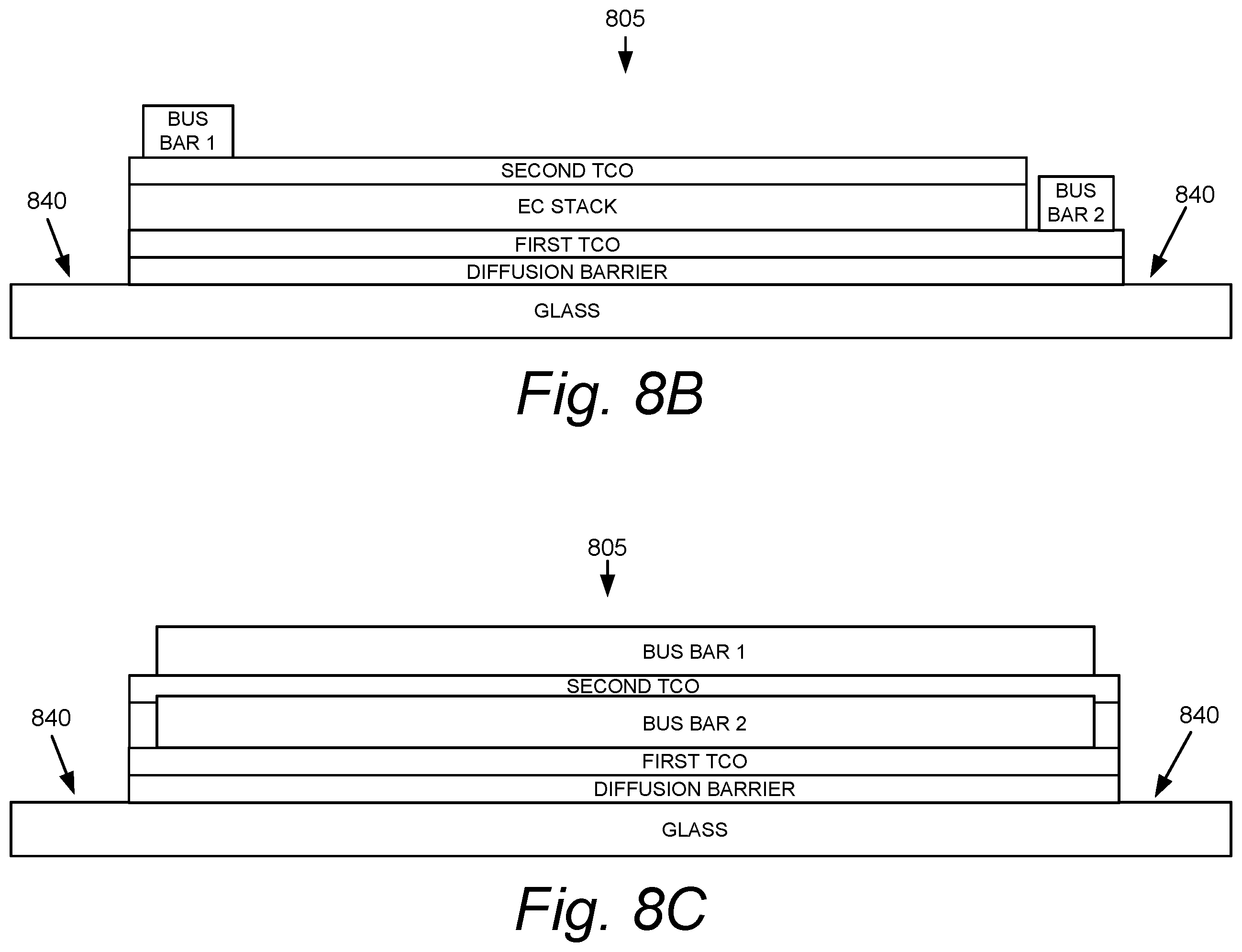 Patent US12496809 Figure 17 – Electrochromic window fabrication methods
