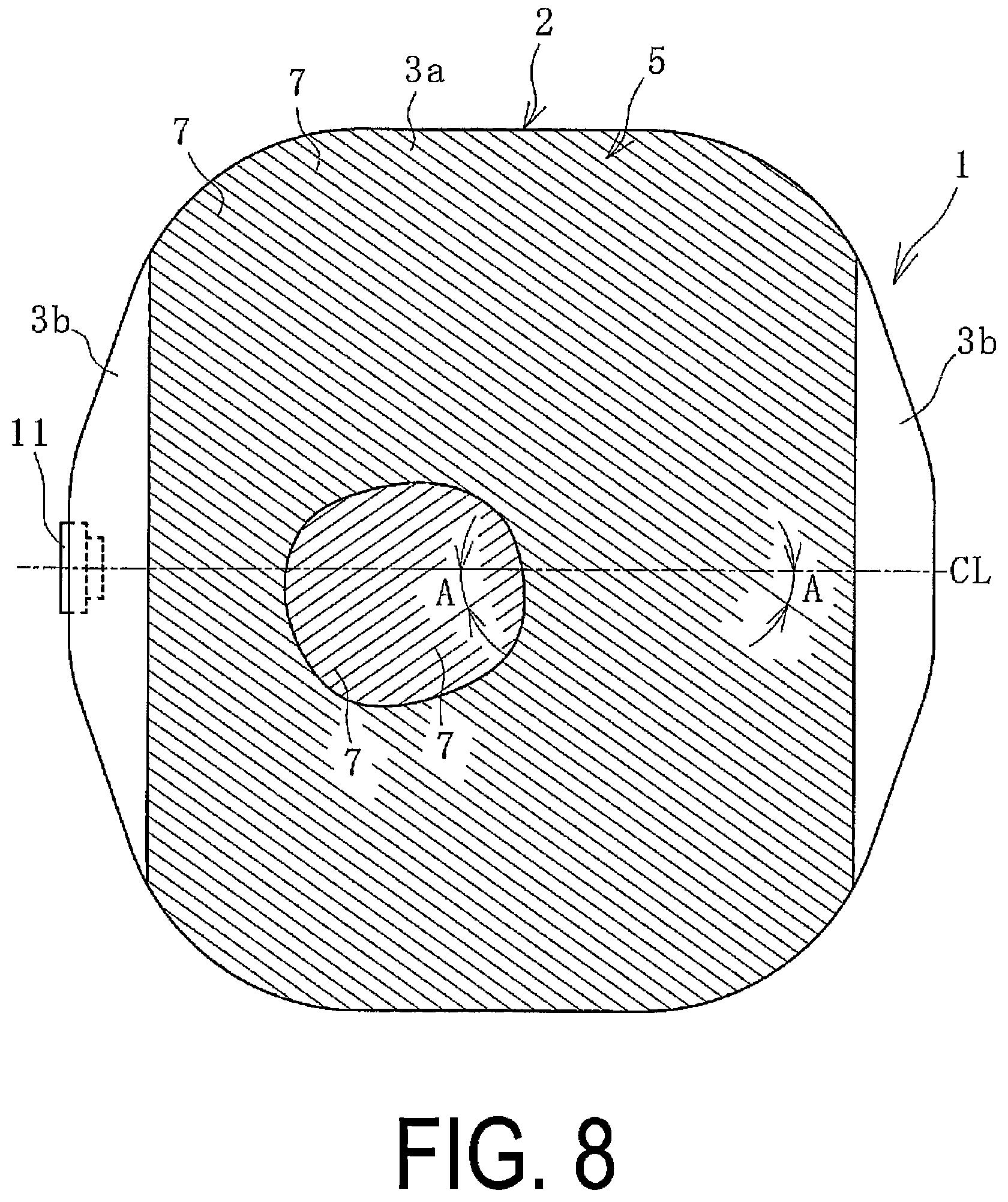 Patent US12496811 Figure 8 – Rubber product and method of producing same