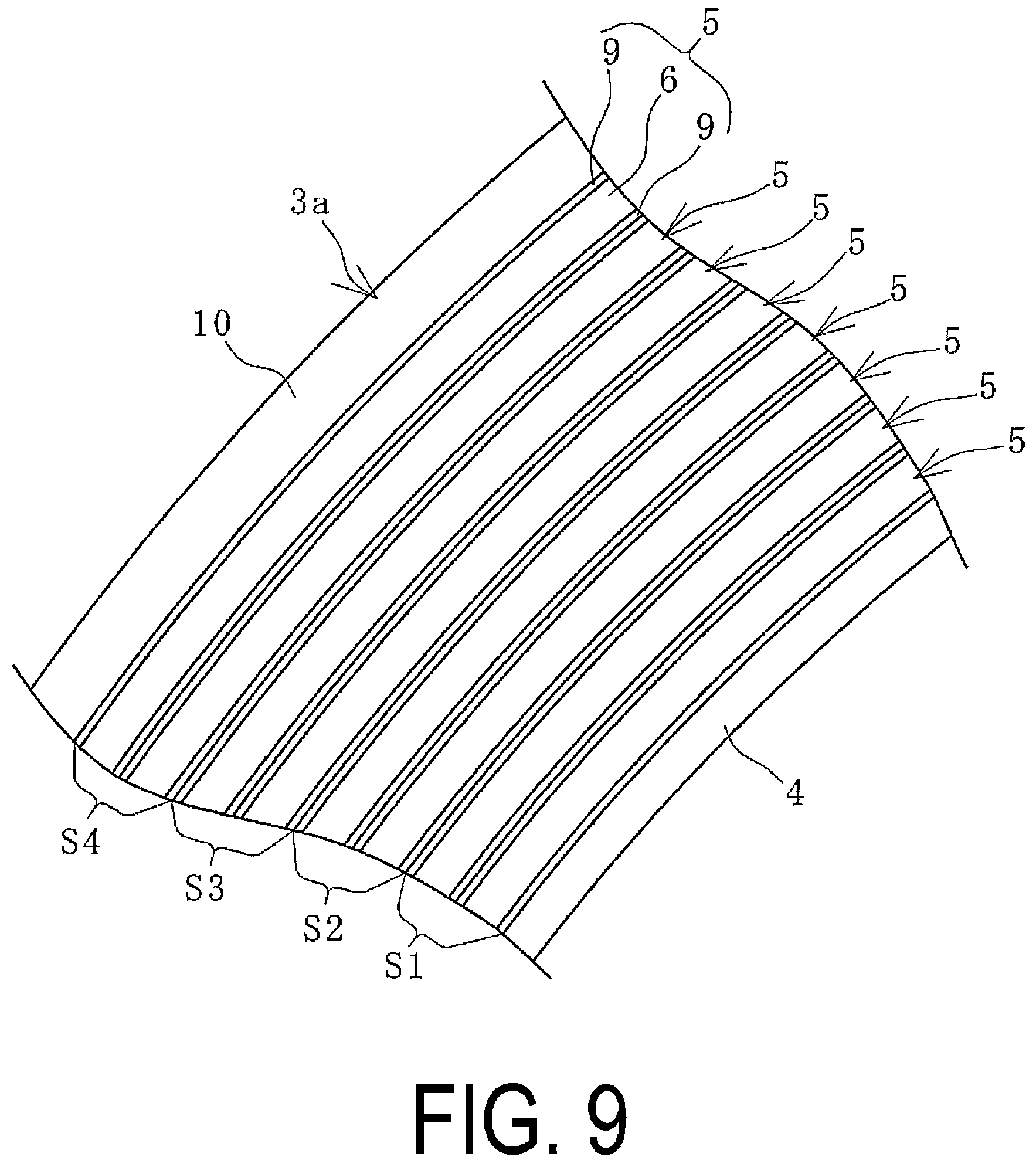 Patent US12496811 Figure 9 – Rubber product and method of producing same