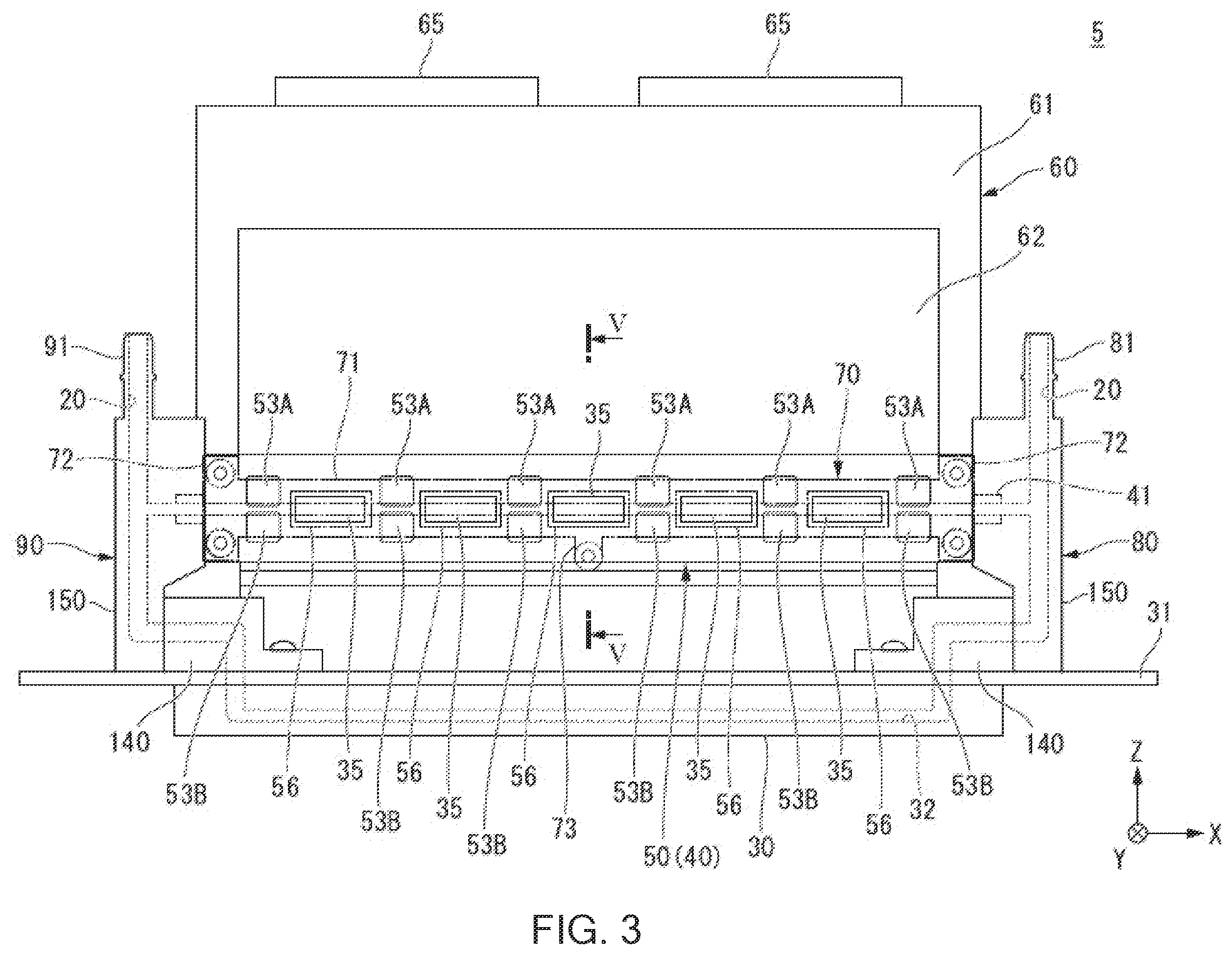 Patent US12496823 Figure 3 – Liquid jet head, liquid jet recording device, and method of manufacturing liquid jet head