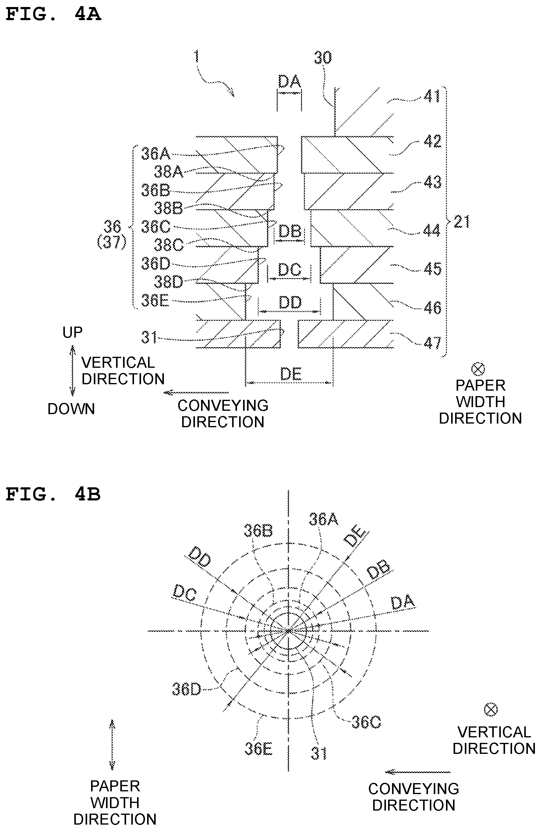 Patent US12496825 Figure 4 – Liquid discharging head