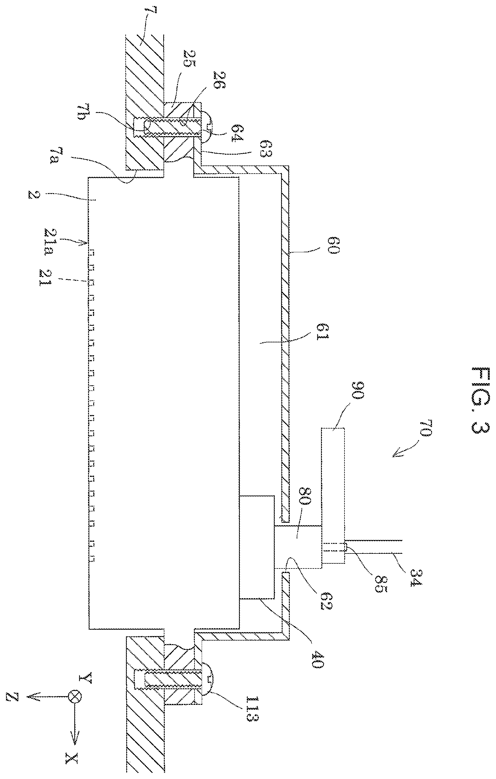 Patent US12496827 Figure 3 – Liquid ejecting apparatus