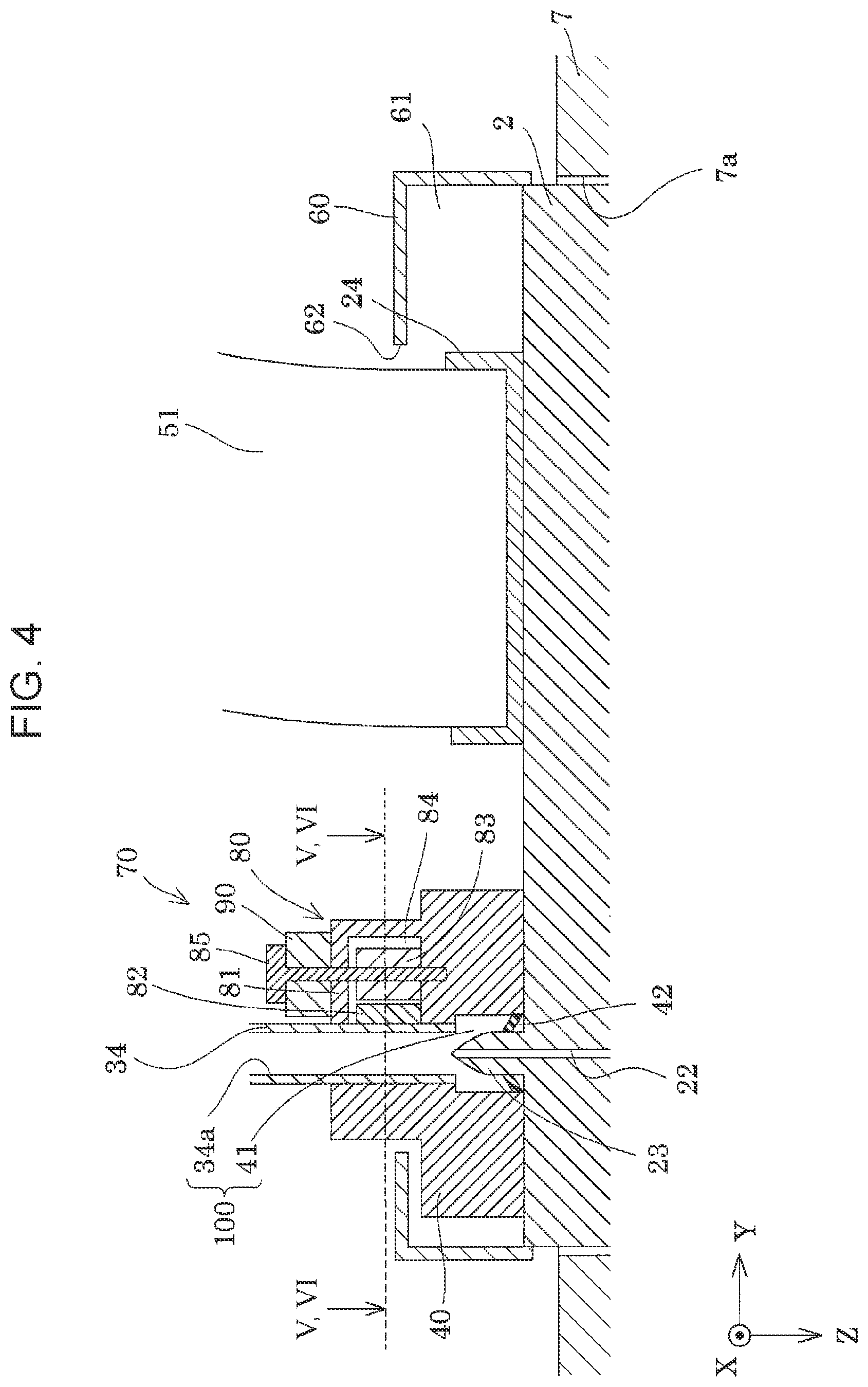 Patent US12496827 Figure 4 – Liquid ejecting apparatus