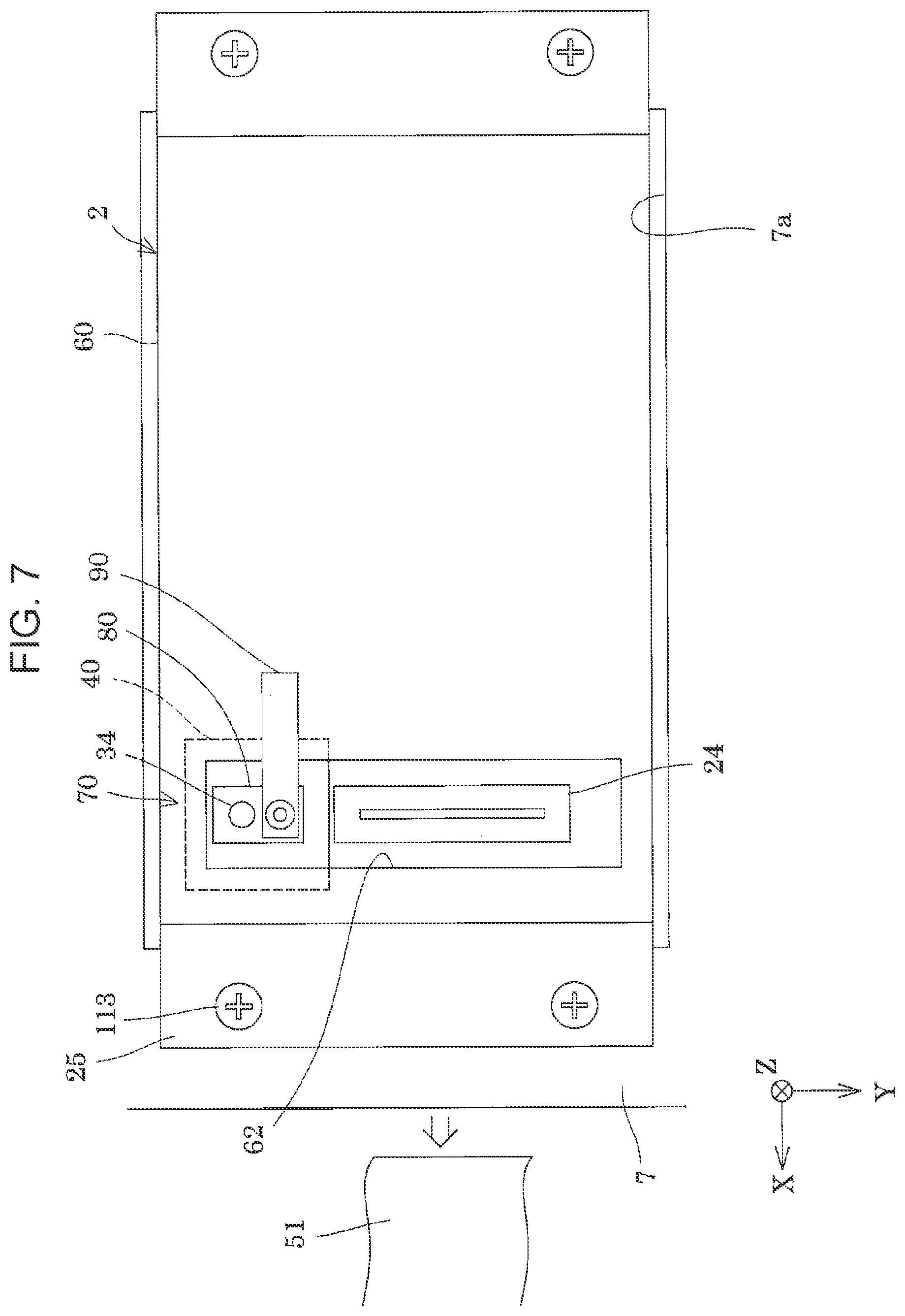 Patent US12496827 Figure 6 – Liquid ejecting apparatus