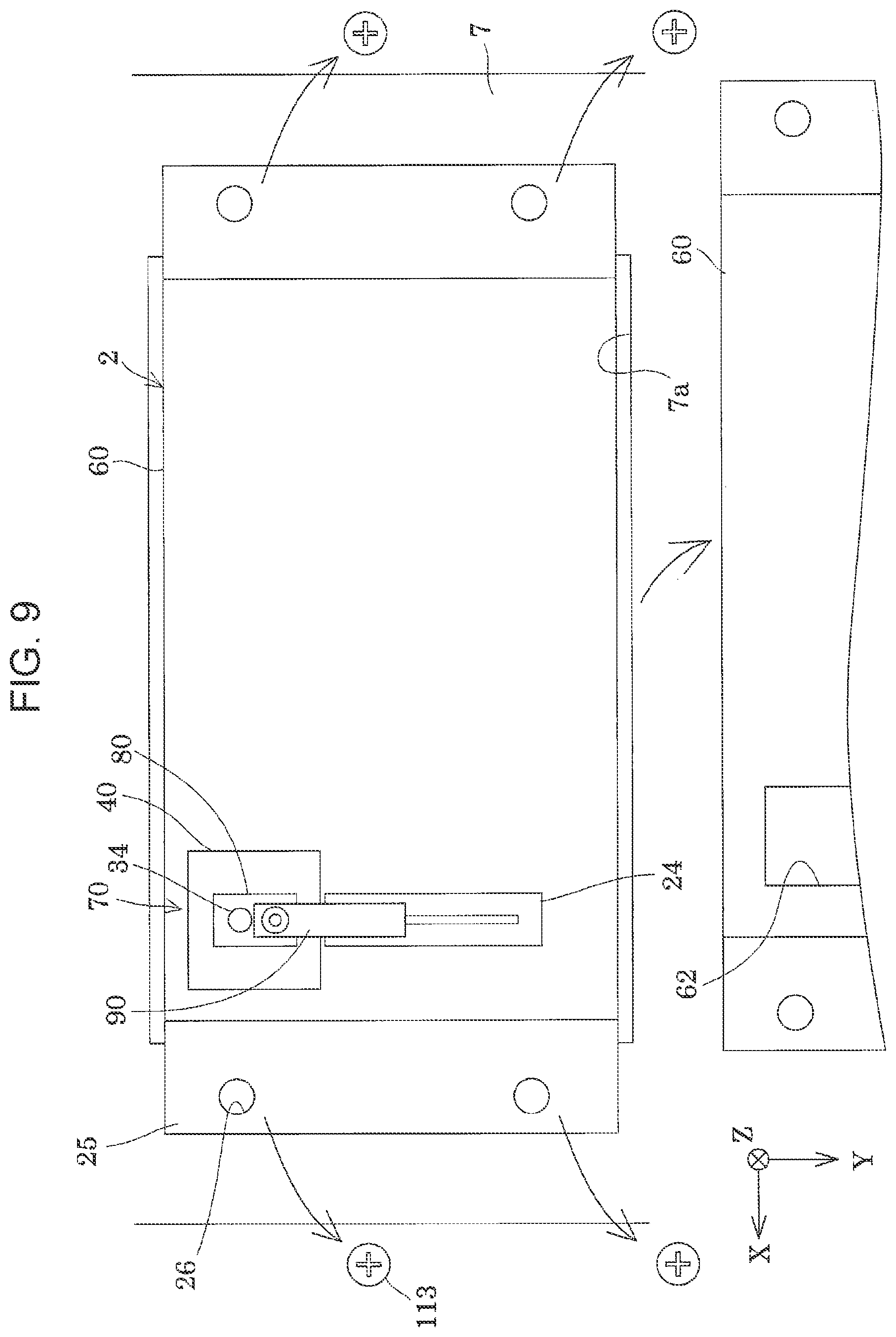 Patent US12496827 Figure 8 – Liquid ejecting apparatus