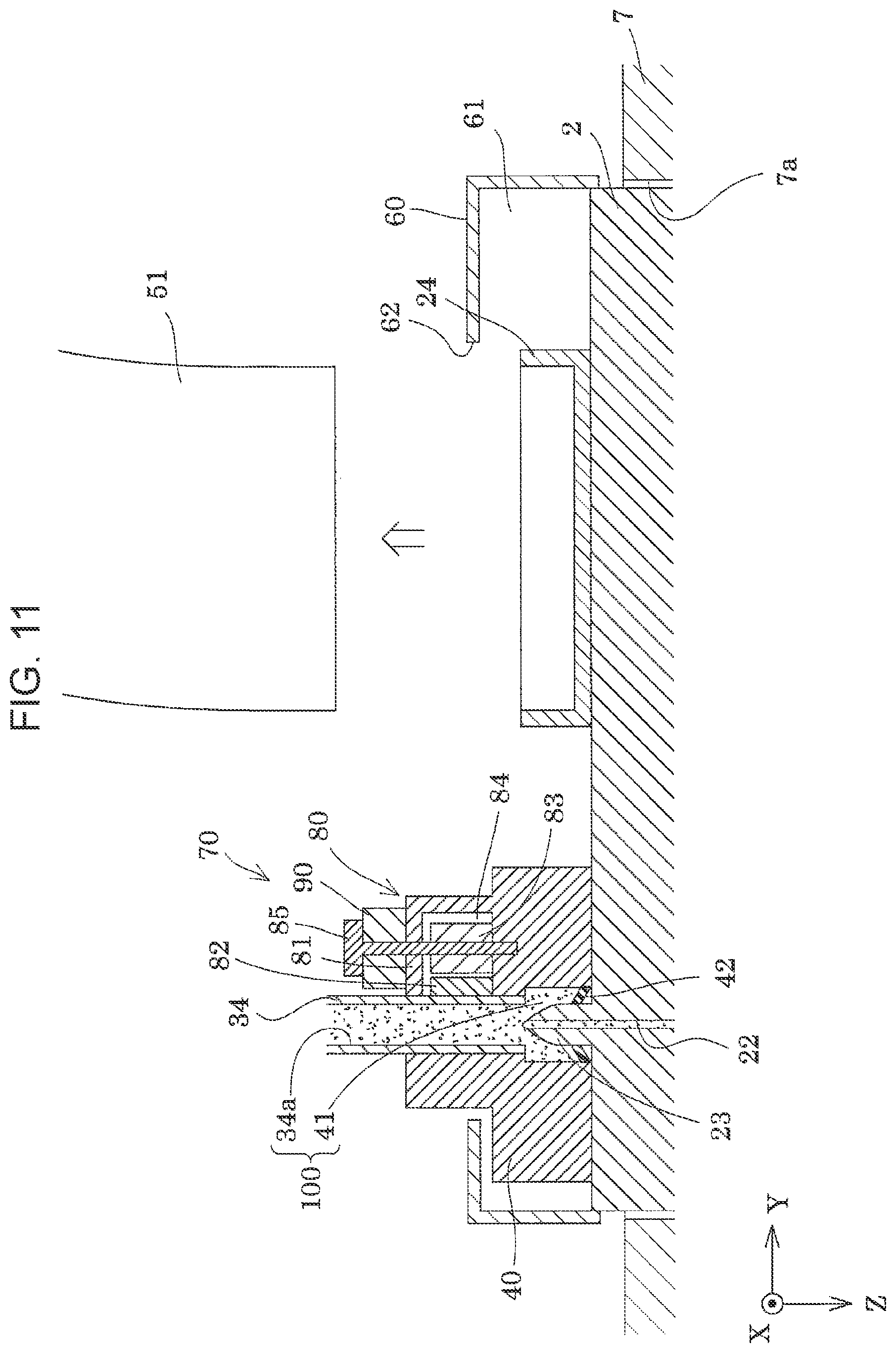 Patent US12496827 Figure 10 – Liquid ejecting apparatus