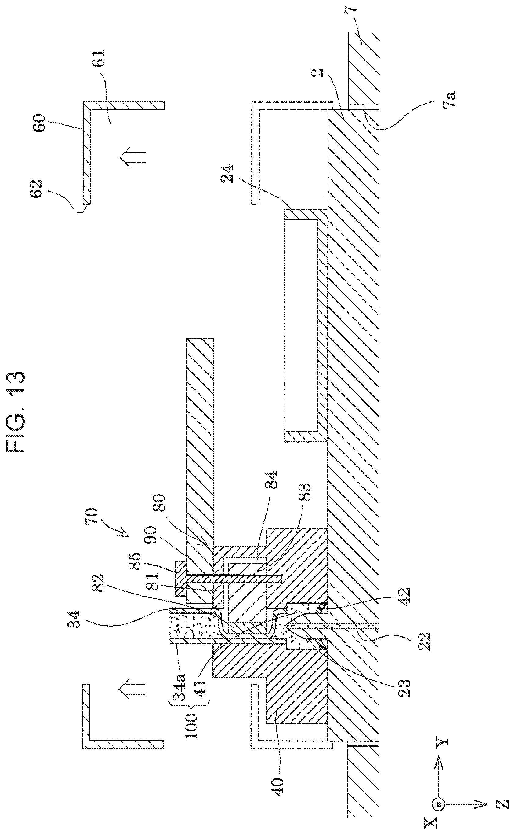 Patent US12496827 Figure 12 – Liquid ejecting apparatus