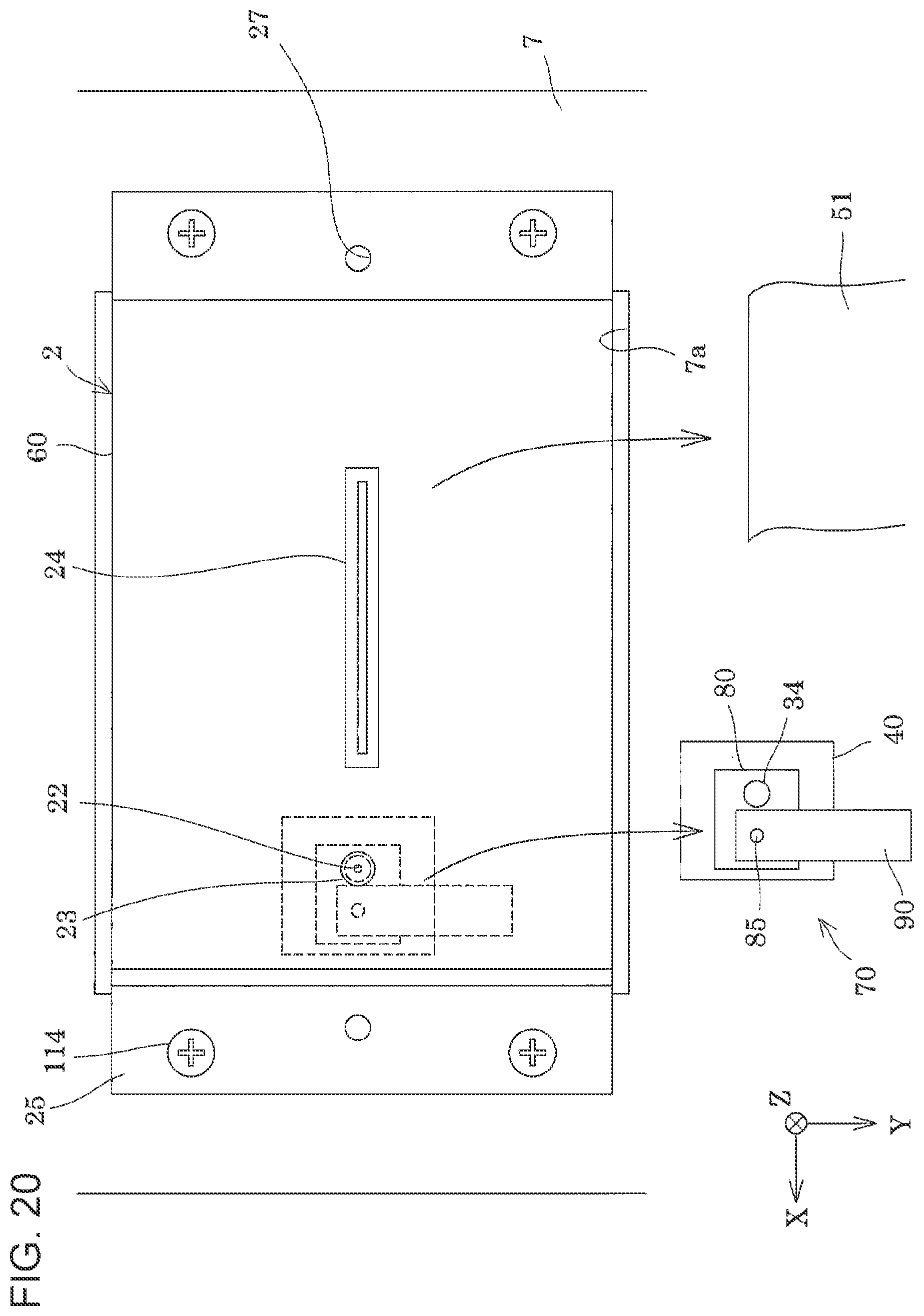 Patent US12496827 Figure 19 – Liquid ejecting apparatus